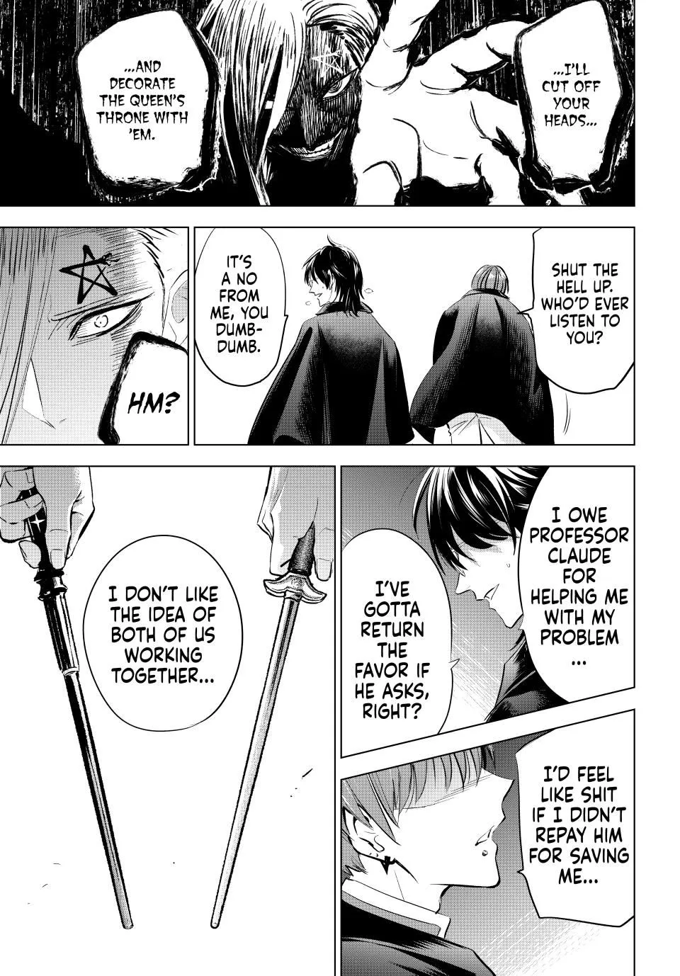Kuroneko To Majo No Kyoushitsu Kainu Manga Chapter 69 Page 21