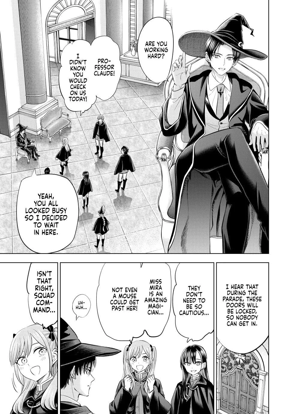 Kuroneko To Majo No Kyoushitsu Kainu Manga Chapter 66 Page 15