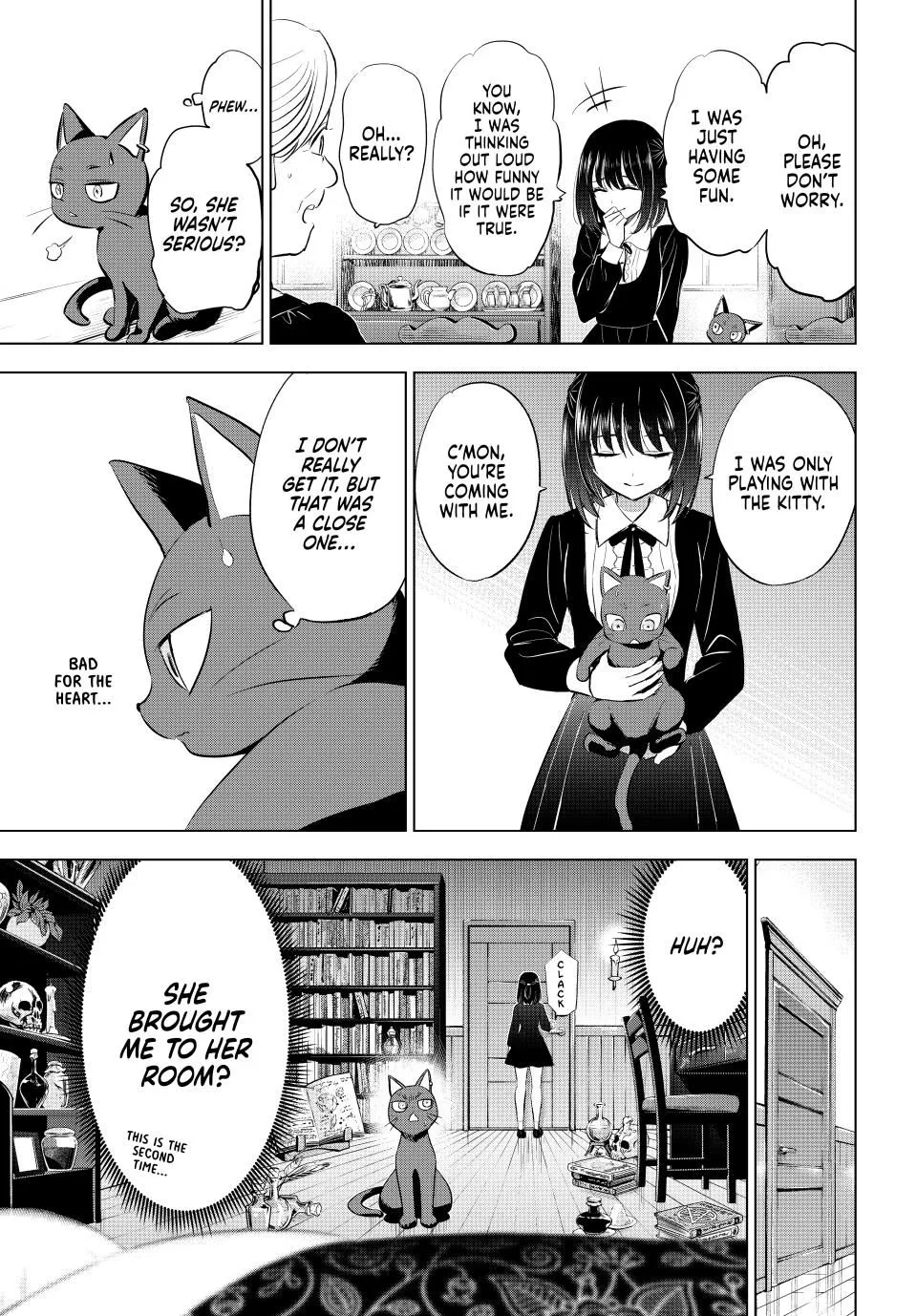 Kuroneko To Majo No Kyoushitsu Kainu Manga Chapter 61 Page 9