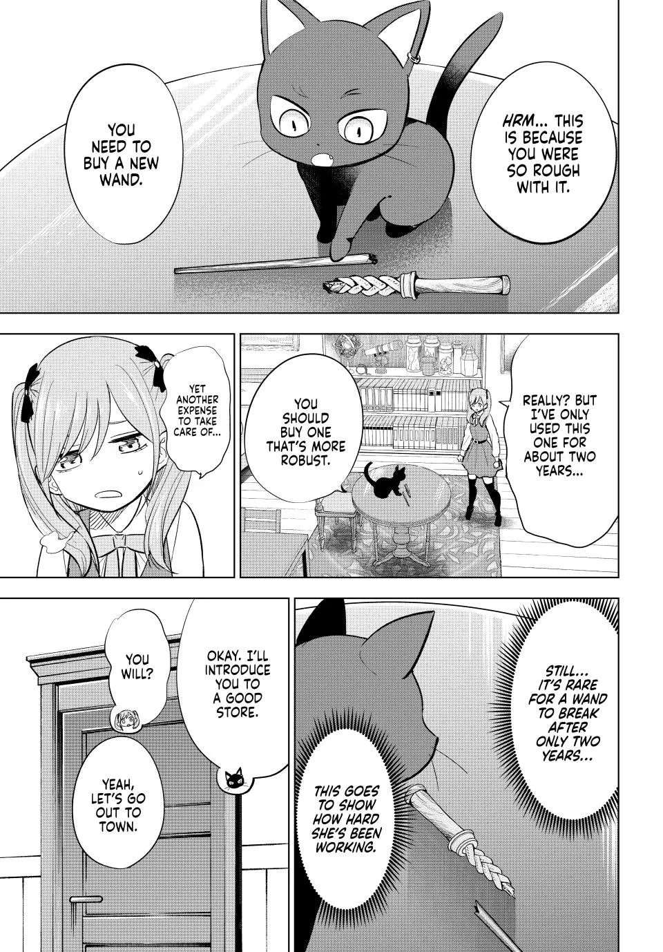 Kuroneko To Majo No Kyoushitsu Kainu Manga Chapter 59 Page 5