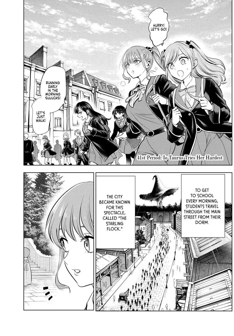 Kuroneko To Majo No Kyoushitsu Kainu Manga Chapter 41 Page 1