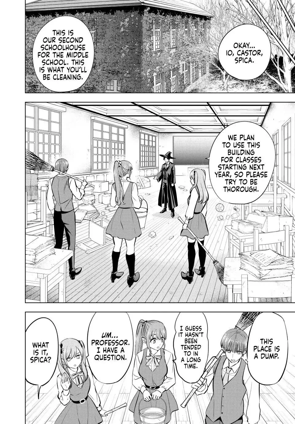 Kuroneko To Majo No Kyoushitsu Kainu Manga Chapter 41 Page 8