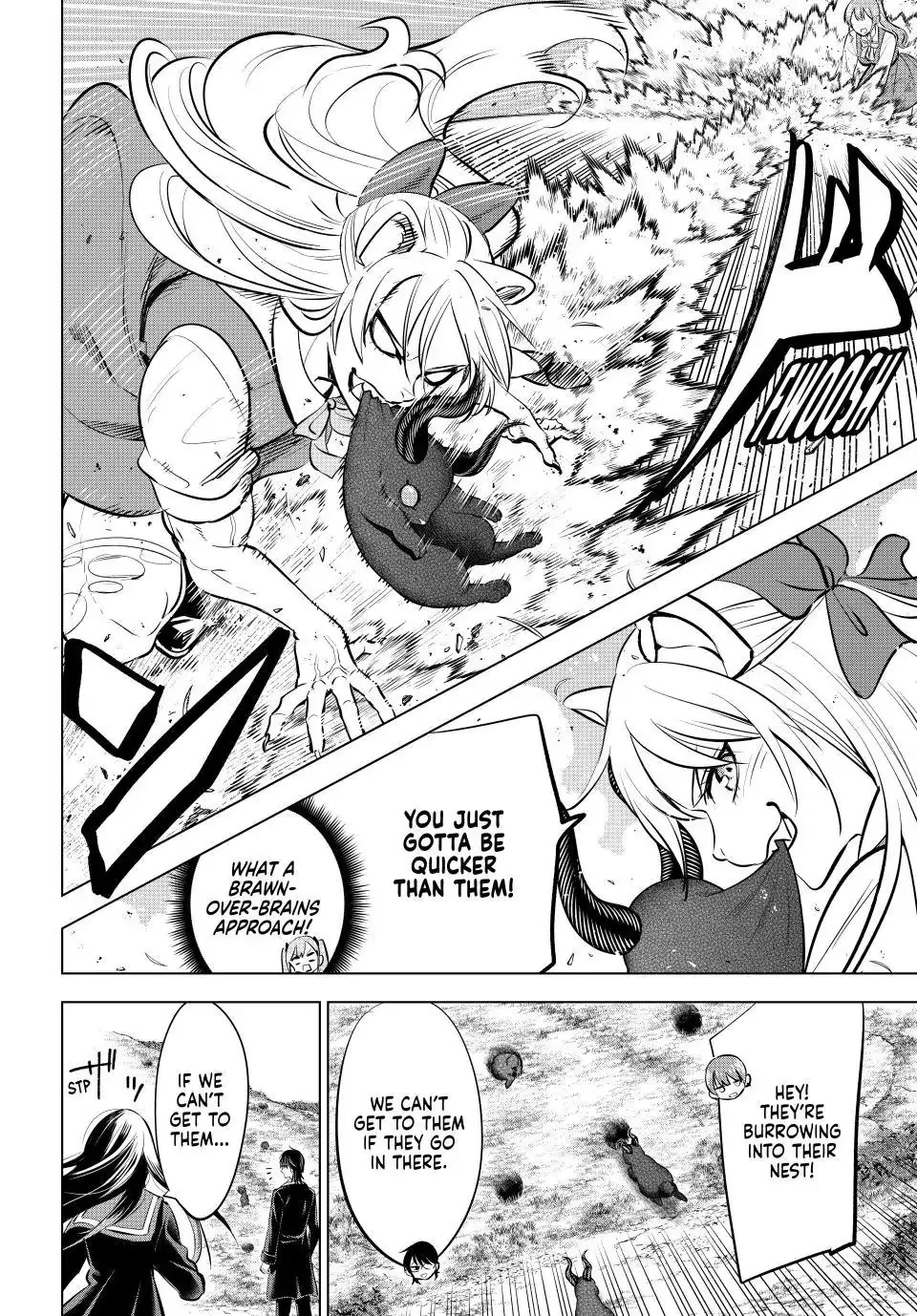 Kuroneko To Majo No Kyoushitsu Kainu Manga Chapter 40 Page 8