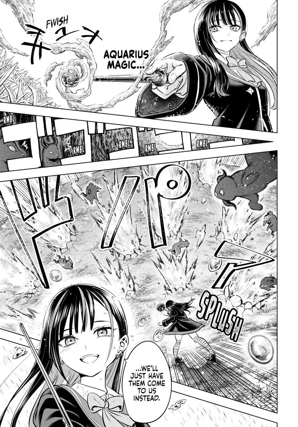 Kuroneko To Majo No Kyoushitsu Kainu Manga Chapter 40 Page 9