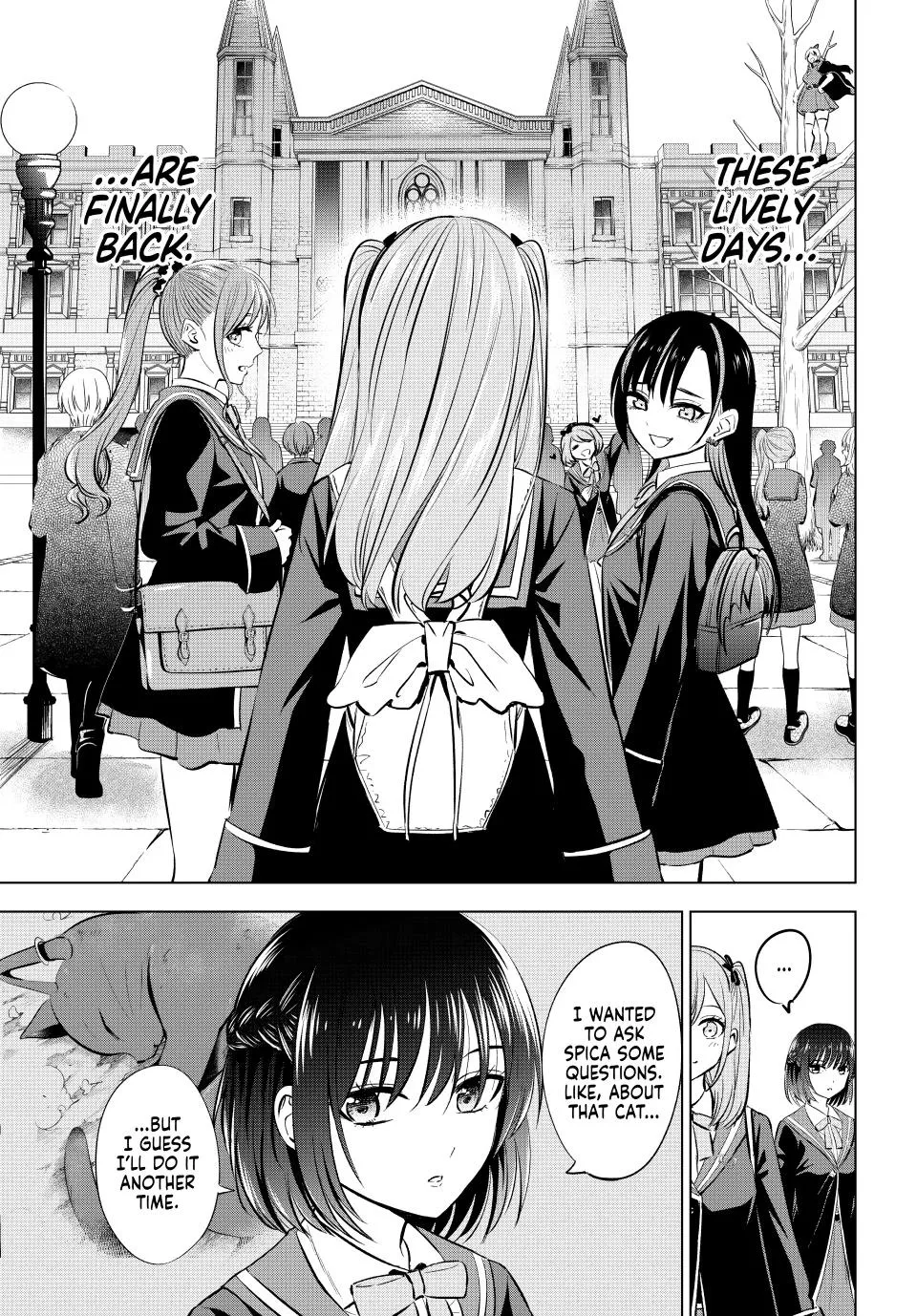 Kuroneko To Majo No Kyoushitsu Kainu Manga Chapter 36 Page 9