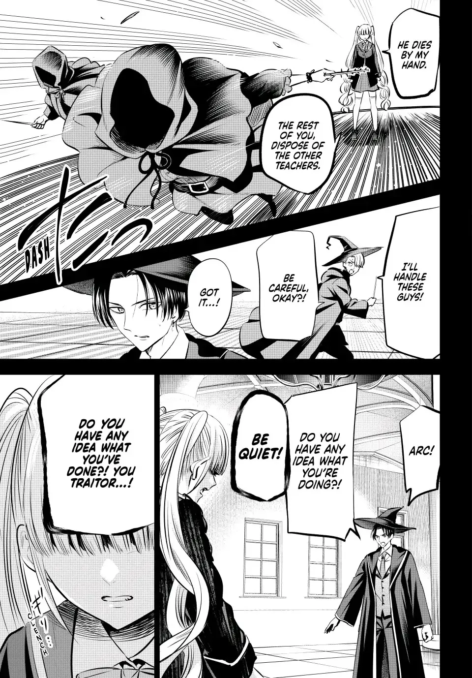 Kuroneko To Majo No Kyoushitsu Kainu Manga Chapter 35 Page 8