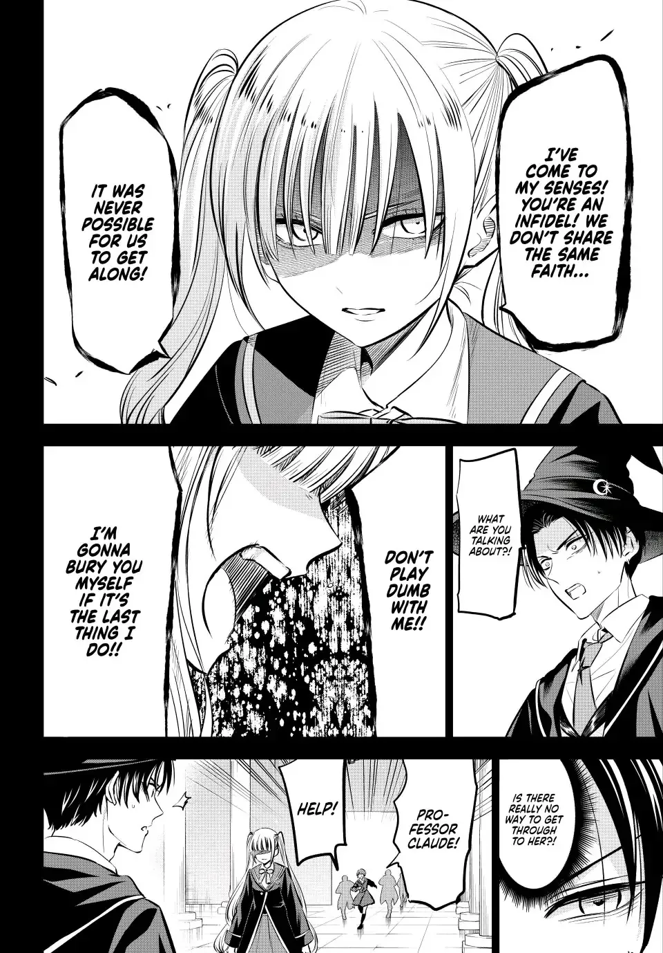 Kuroneko To Majo No Kyoushitsu Kainu Manga Chapter 35 Page 9