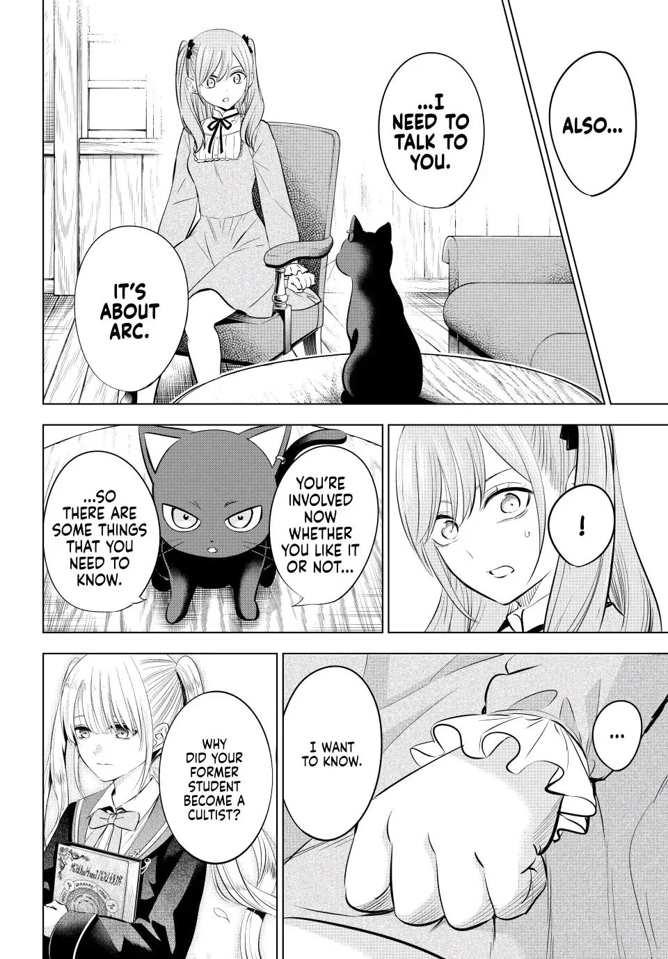 Kuroneko To Majo No Kyoushitsu Kainu Manga Chapter 34 Page 6