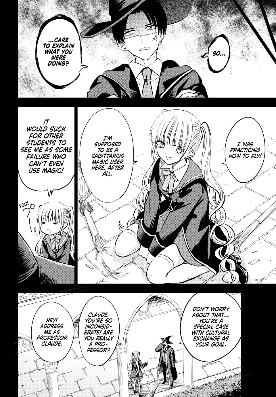 Kuroneko To Majo No Kyoushitsu Kainu Manga Chapter 34 Page 12