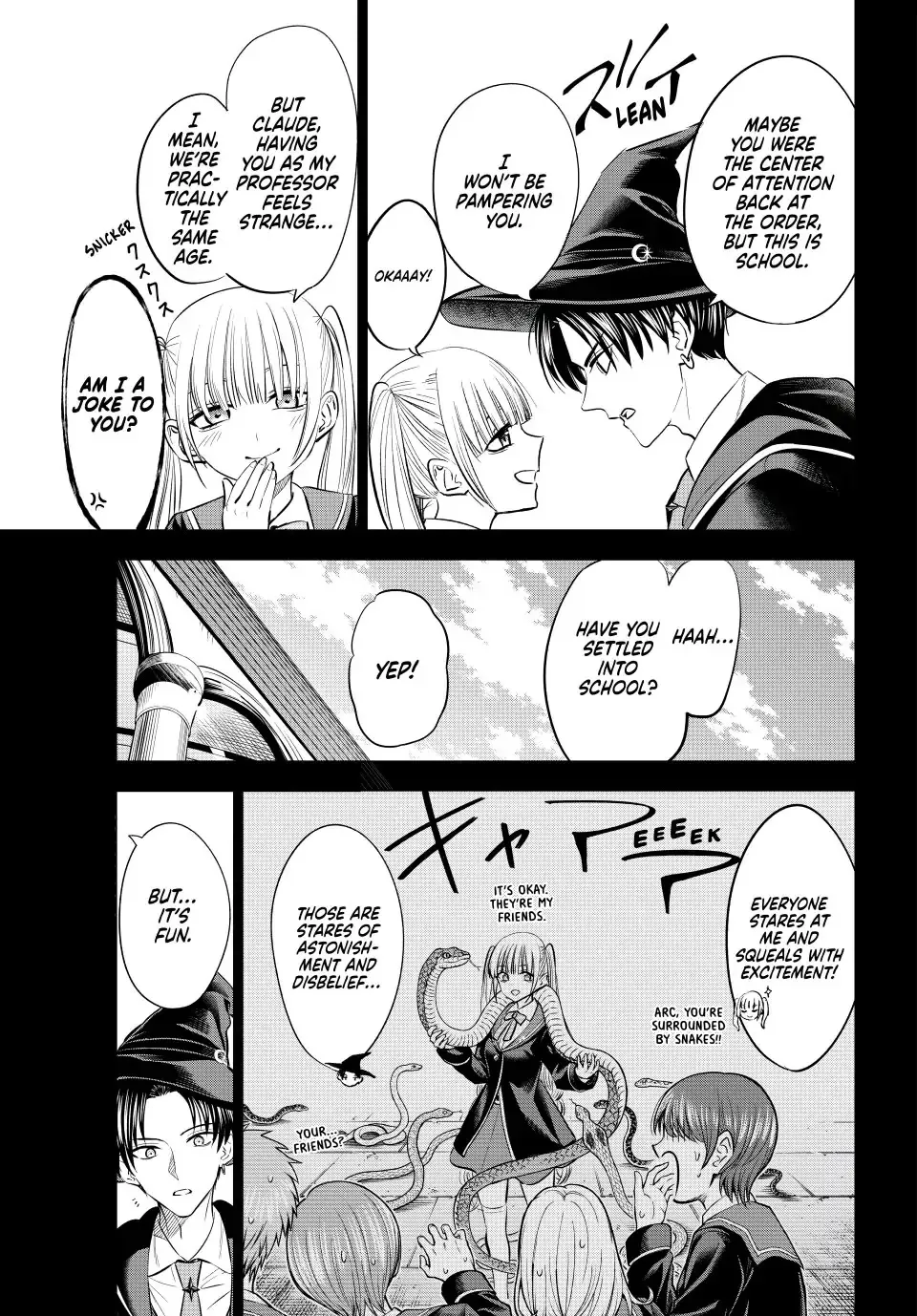 Kuroneko To Majo No Kyoushitsu Kainu Manga Chapter 34 Page 13