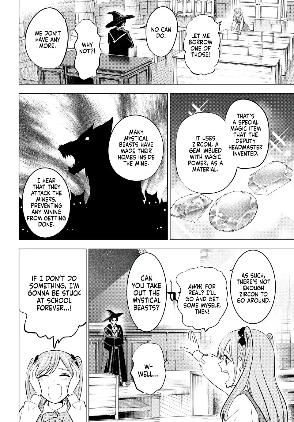 Kuroneko To Majo No Kyoushitsu Kainu Manga Chapter 33 Page 4