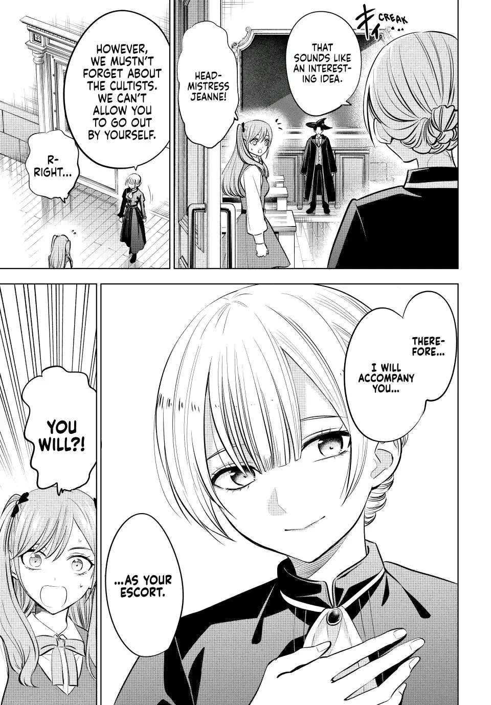 Kuroneko To Majo No Kyoushitsu Kainu Manga Chapter 33 Page 5