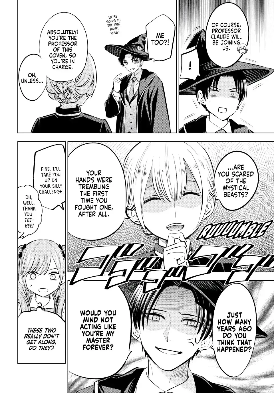 Kuroneko To Majo No Kyoushitsu Kainu Manga Chapter 33 Page 6