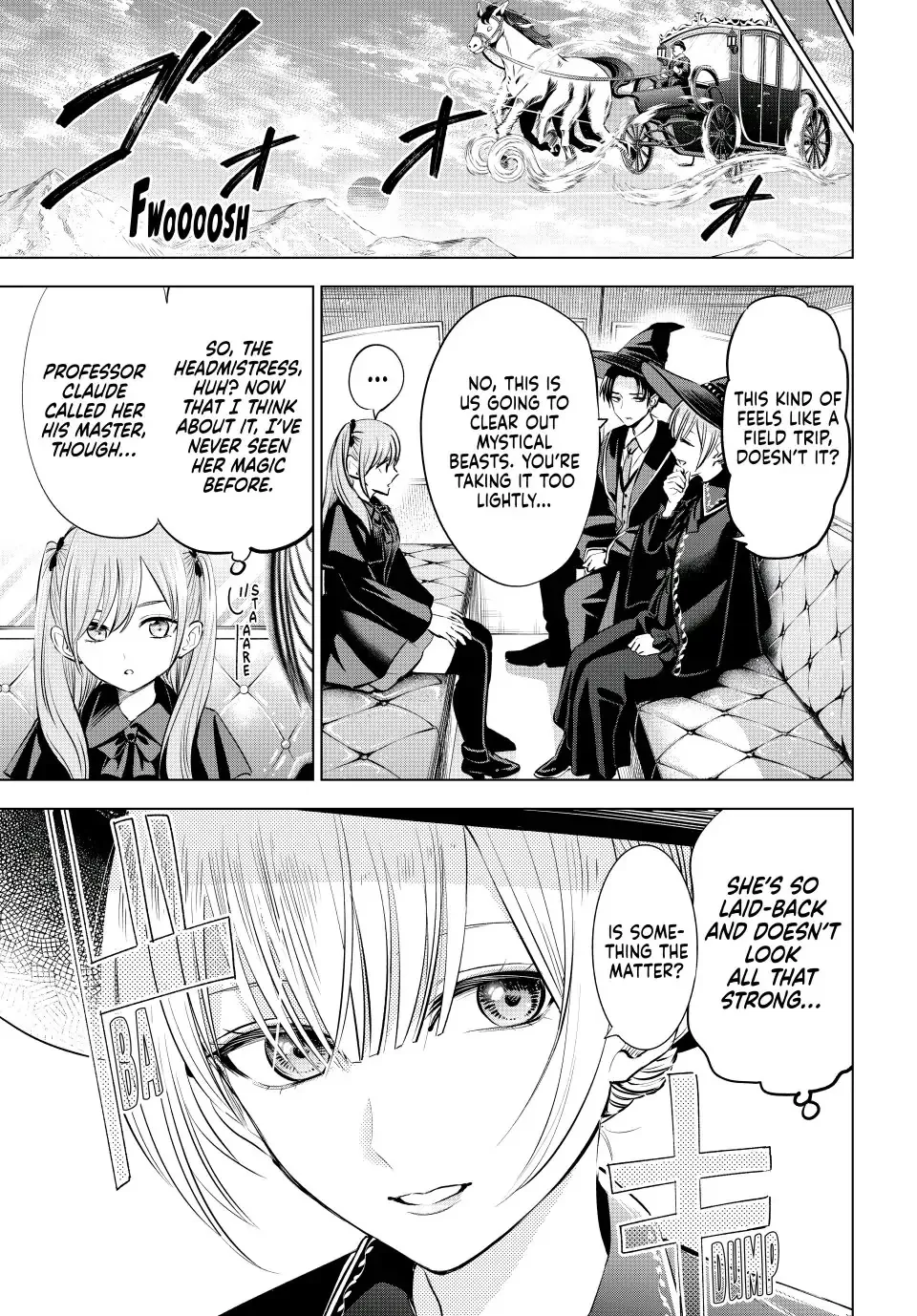 Kuroneko To Majo No Kyoushitsu Kainu Manga Chapter 33 Page 7