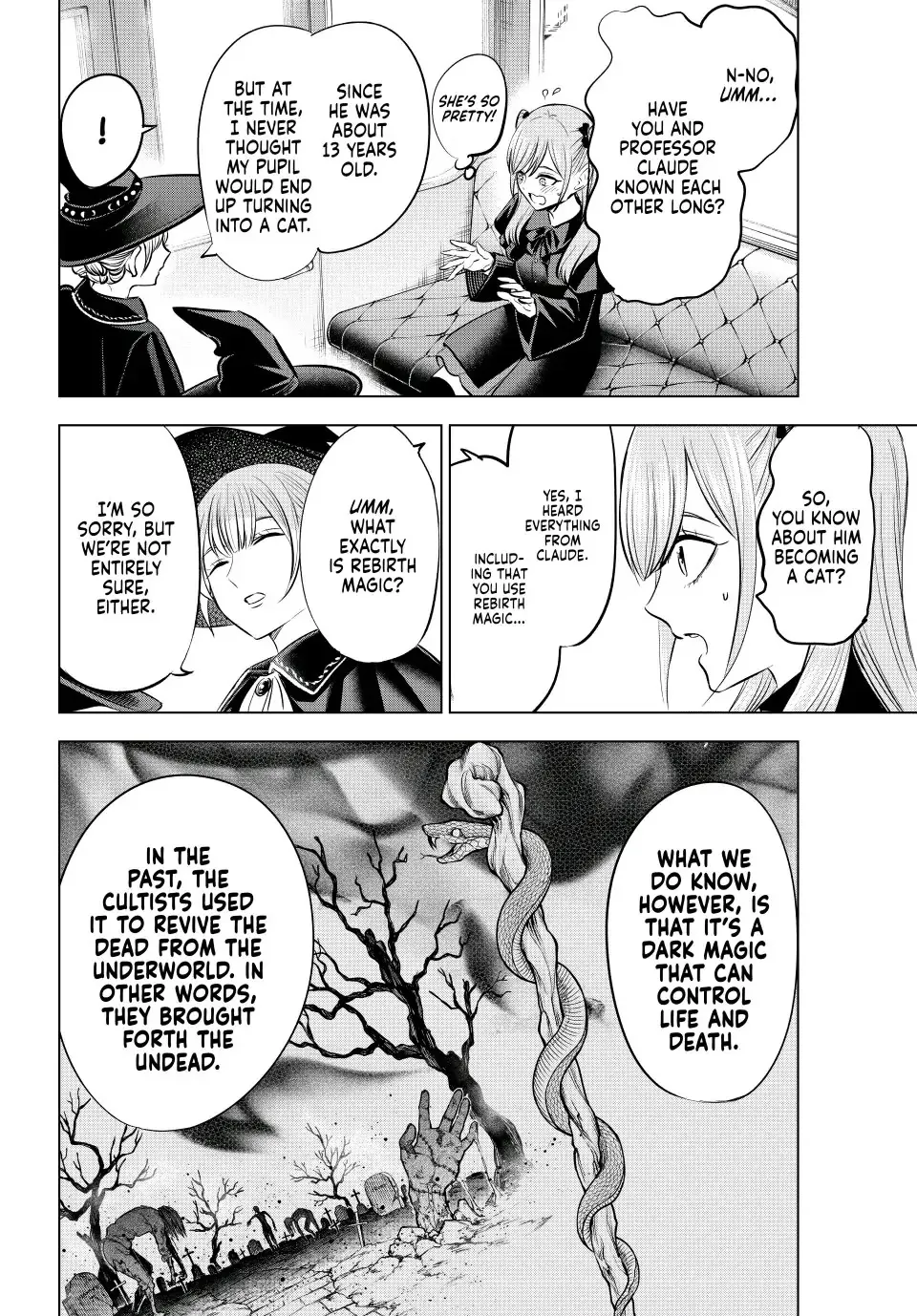 Kuroneko To Majo No Kyoushitsu Kainu Manga Chapter 33 Page 8