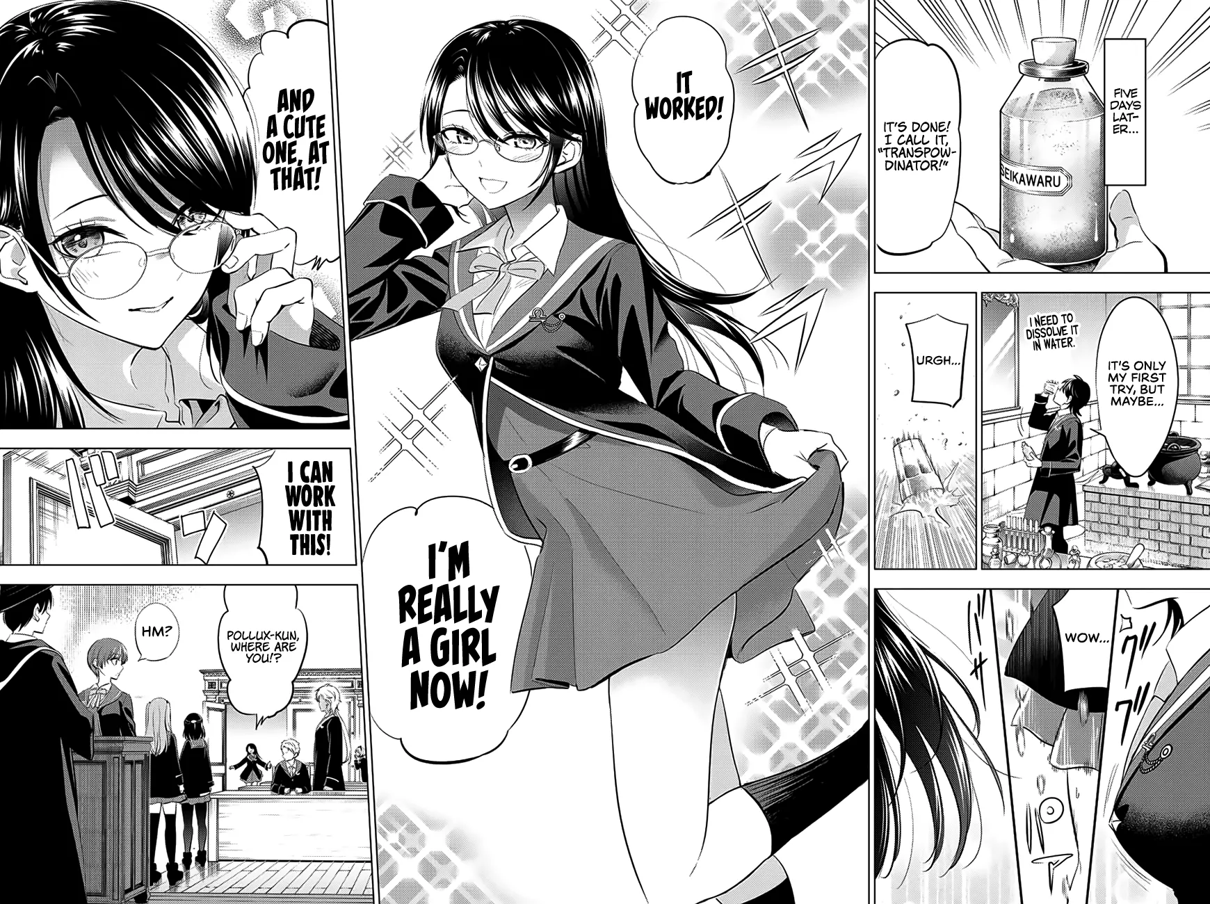 Kuroneko To Majo No Kyoushitsu Kainu Manga Chapter 17 Page 17