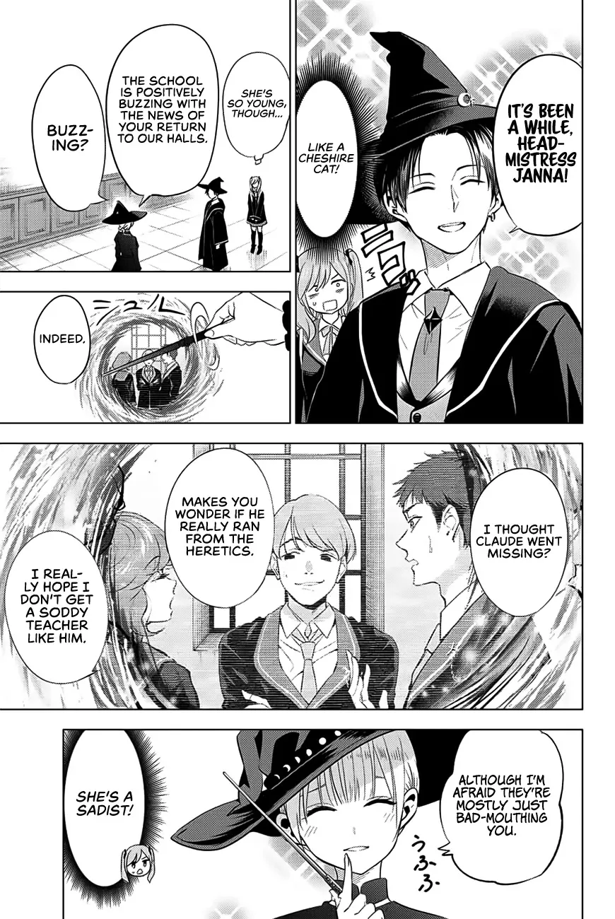 Kuroneko To Majo No Kyoushitsu Kainu Manga Chapter 4 Page 9