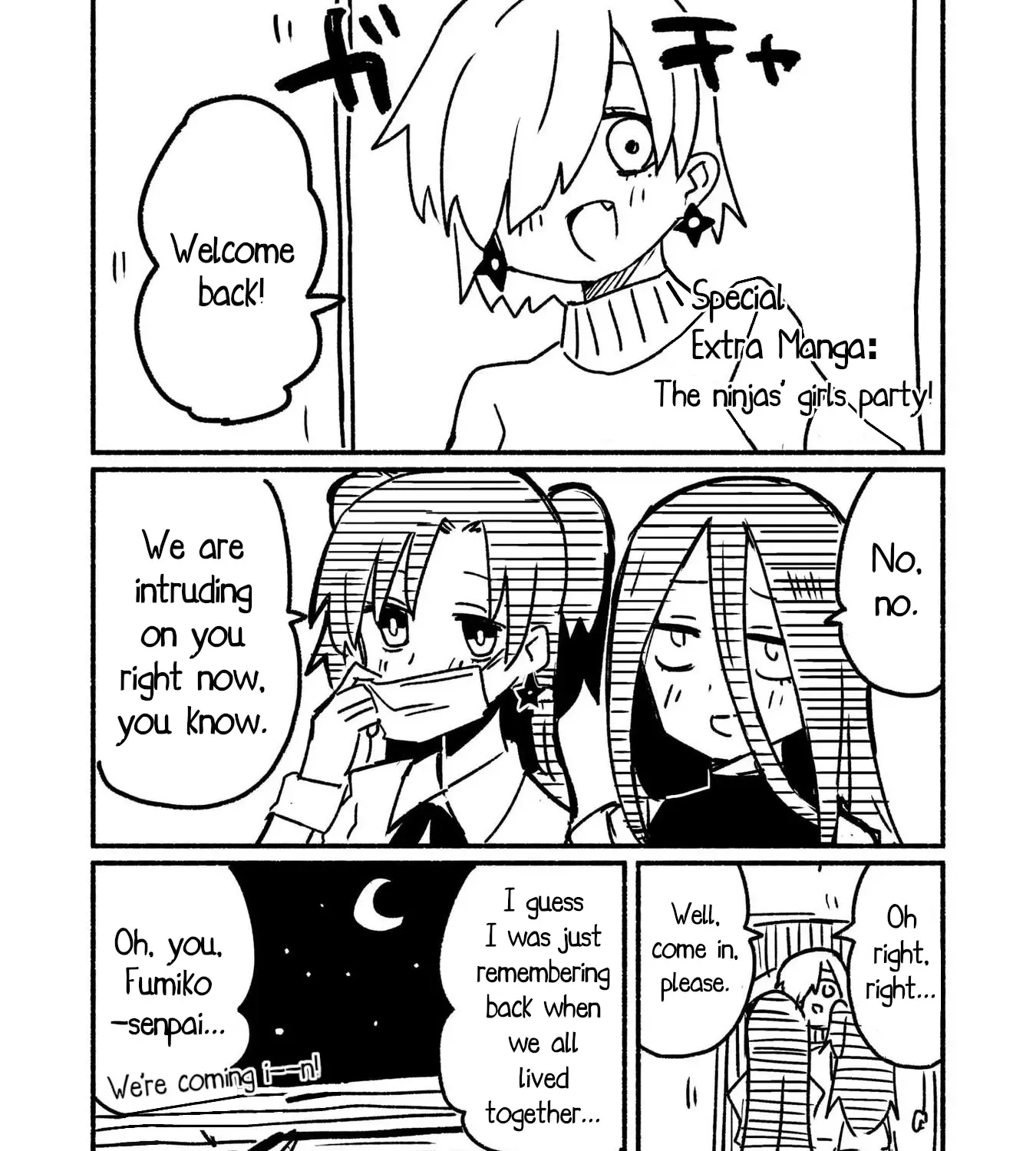 Ninja to Koroshiya no Futarigurashi Kainu Manga Chapter 9.5 Page 1
