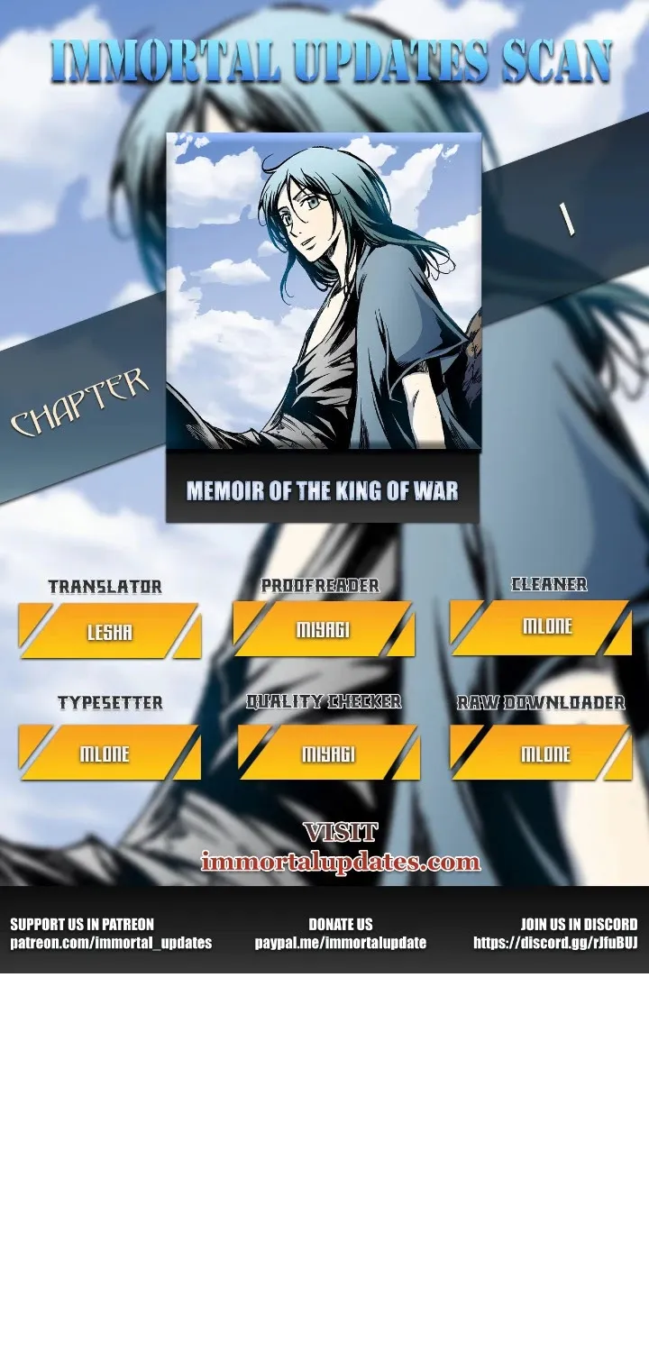Memoir Of The God Of War Kainu Manga Chapter 1 Page 1