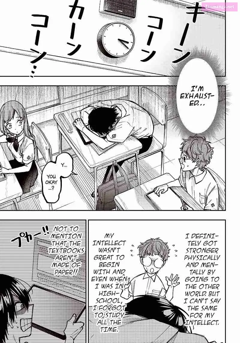 Kyuuseishu «Messiah» ~Isekai o Sukutta Motoyuusha ga Mamono no Afureru Genjitsu Sekai o Musou Suru~ Kainu Manga Chapter 4 Page 11