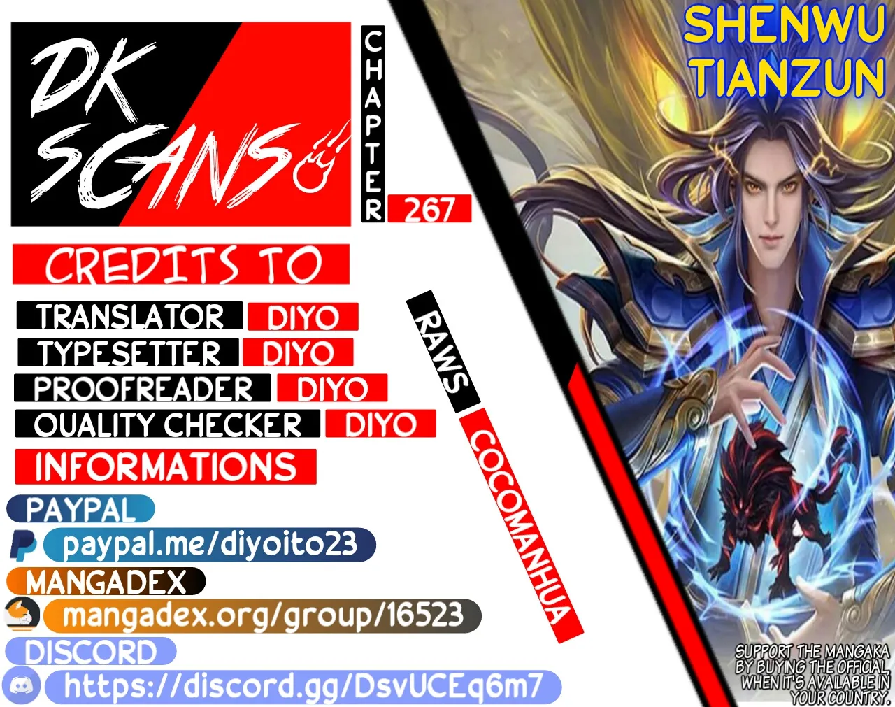 Shenwu Tianzun Kainu Manga Chapter 267 Page 1