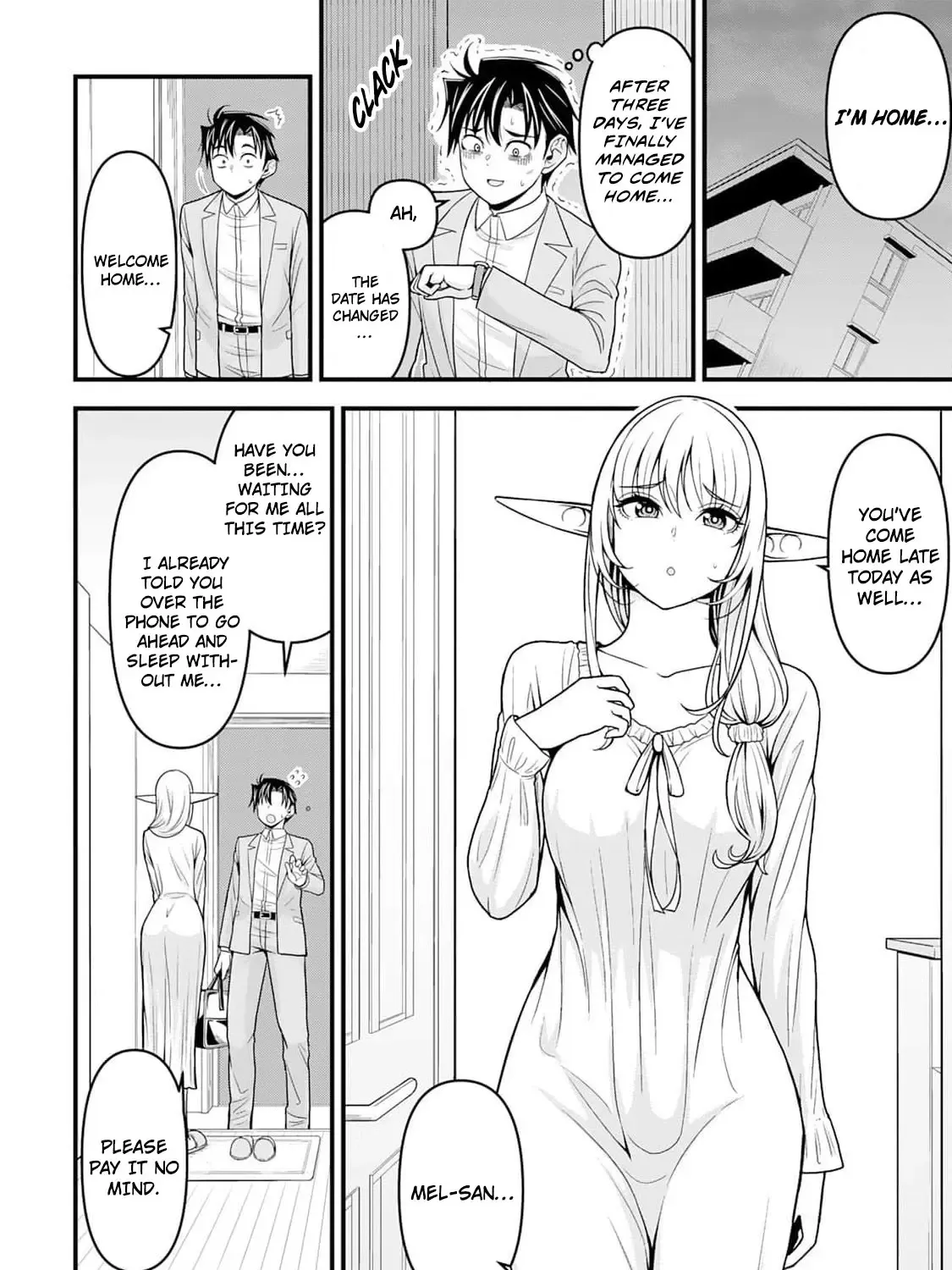 Isekai Kara Elf-San Ga Ochite Kita No Desu Ga!? Kainu Manga Chapter 5 Page 4