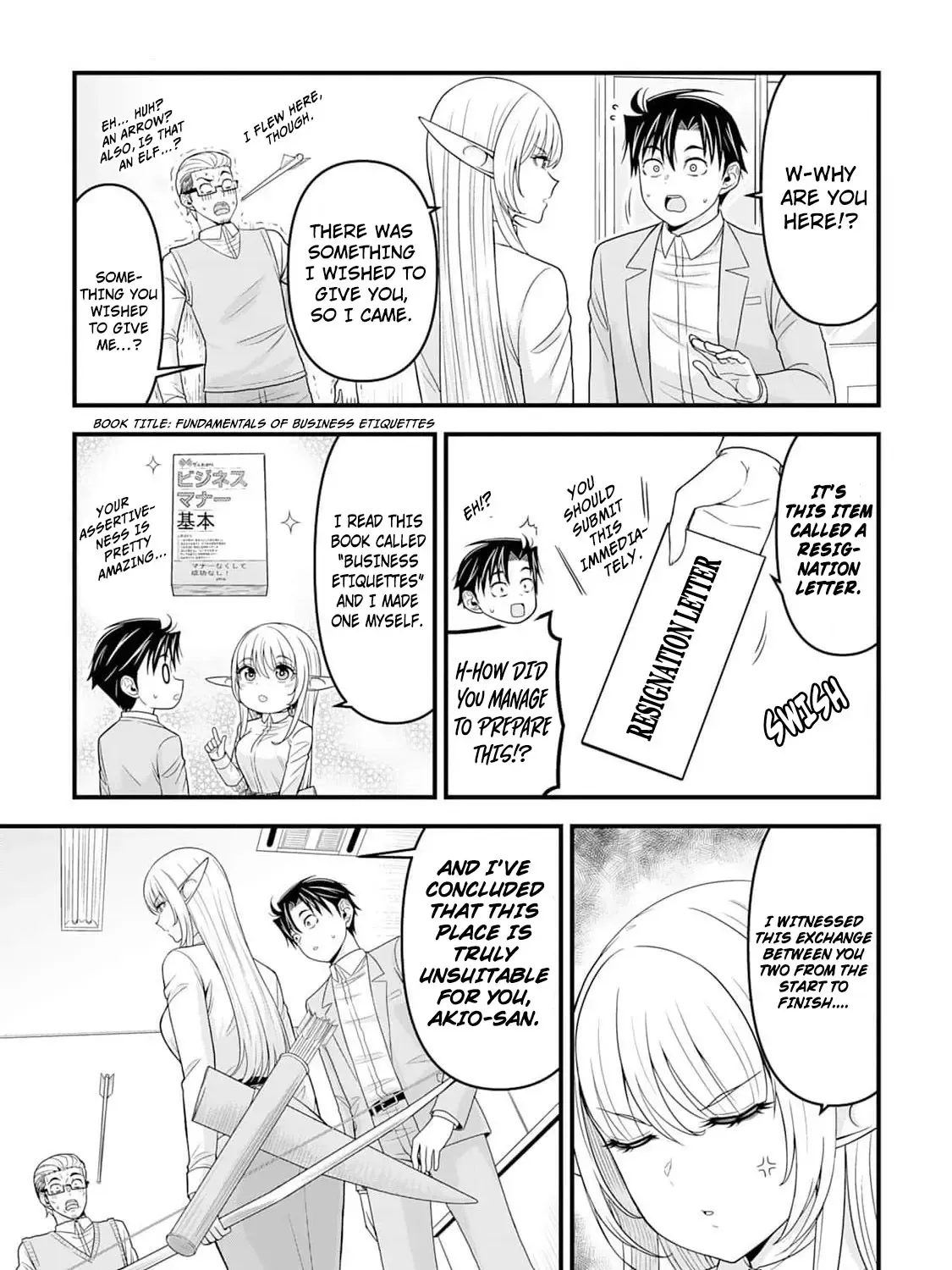 Isekai Kara Elf-San Ga Ochite Kita No Desu Ga!? Kainu Manga Chapter 5 Page 34