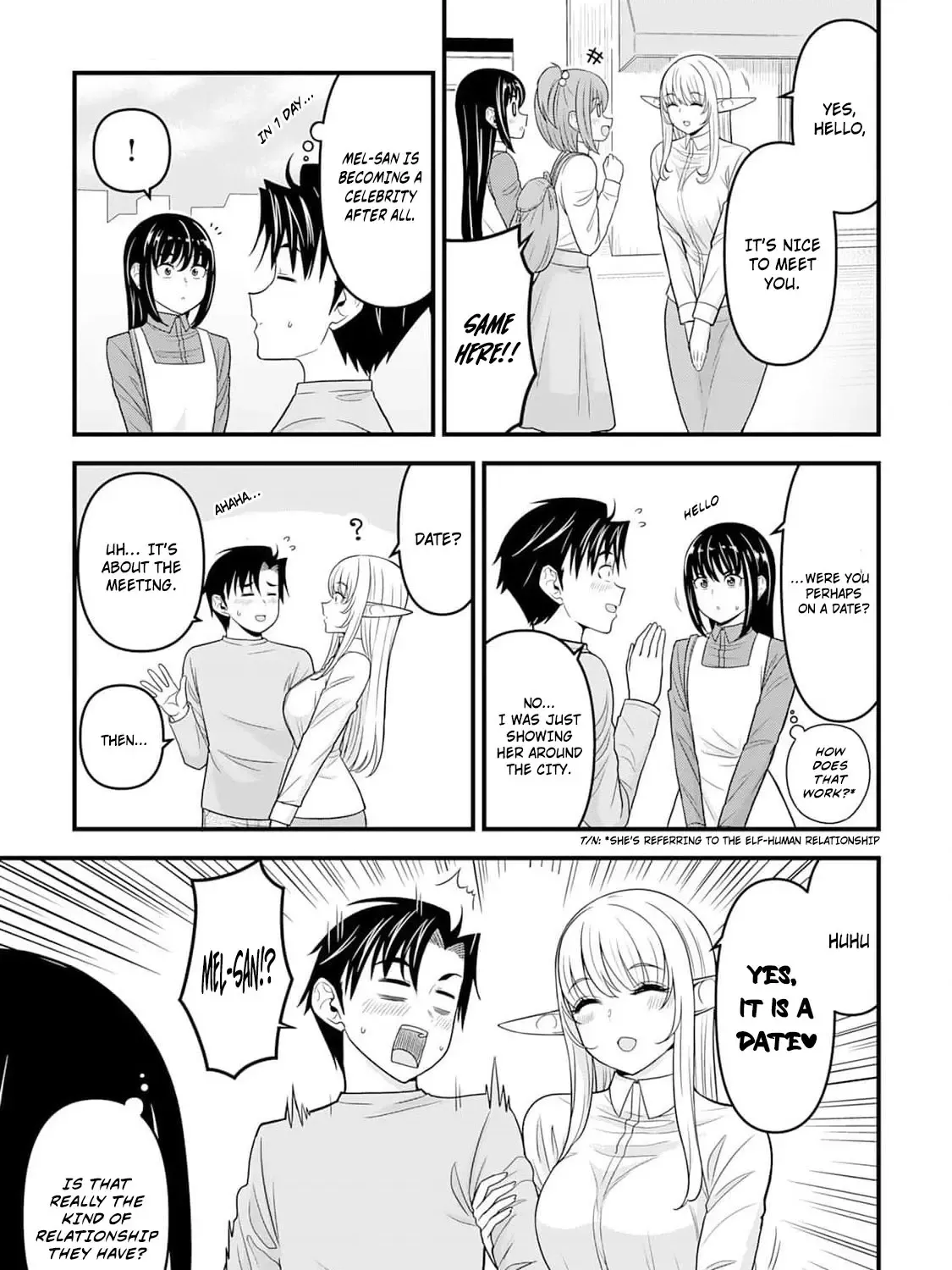 Isekai Kara Elf-San Ga Ochite Kita No Desu Ga!? Kainu Manga Chapter 3 Page 26