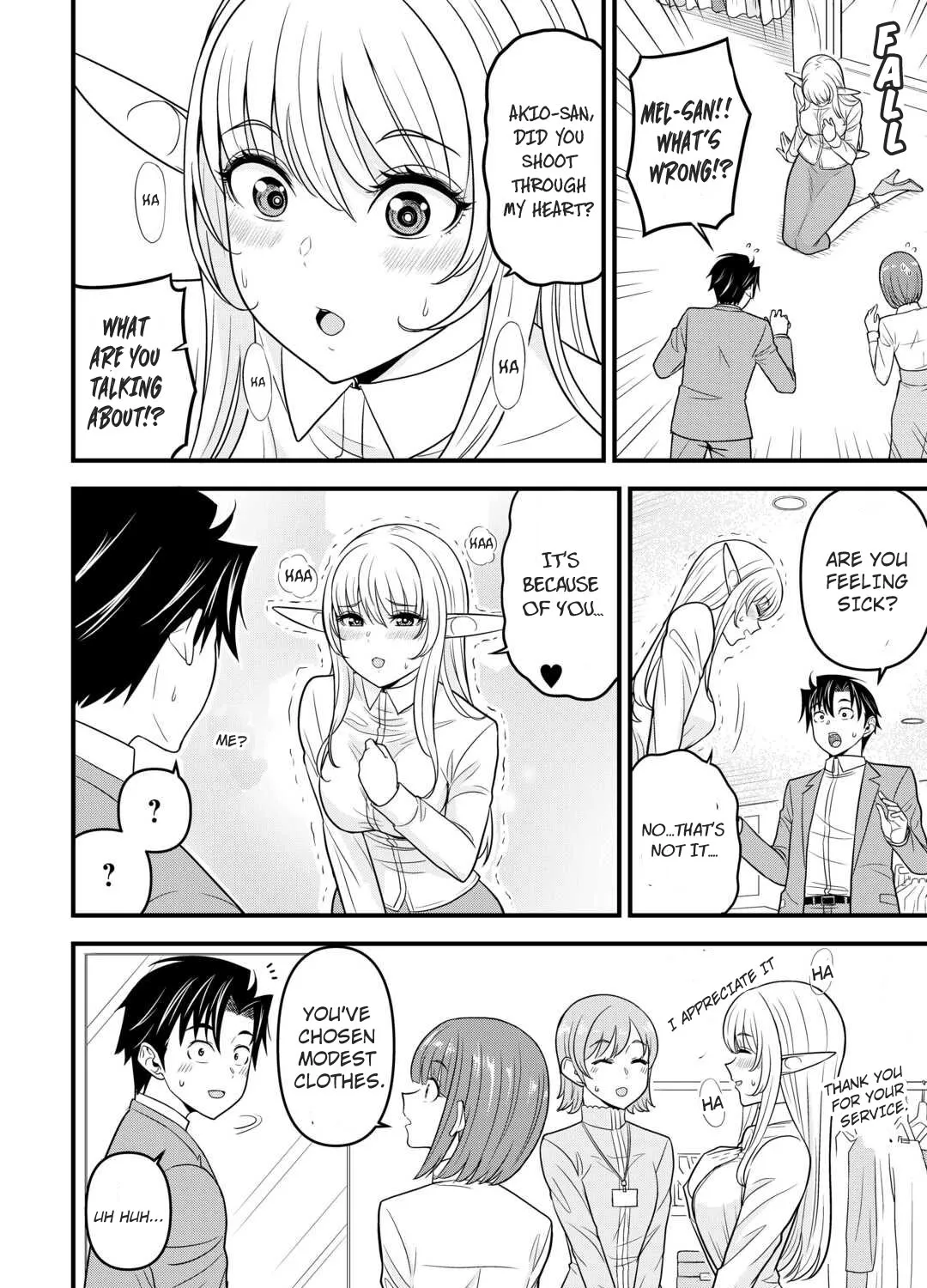Isekai Kara Elf-San Ga Ochite Kita No Desu Ga!? Kainu Manga Chapter 2 Page 44