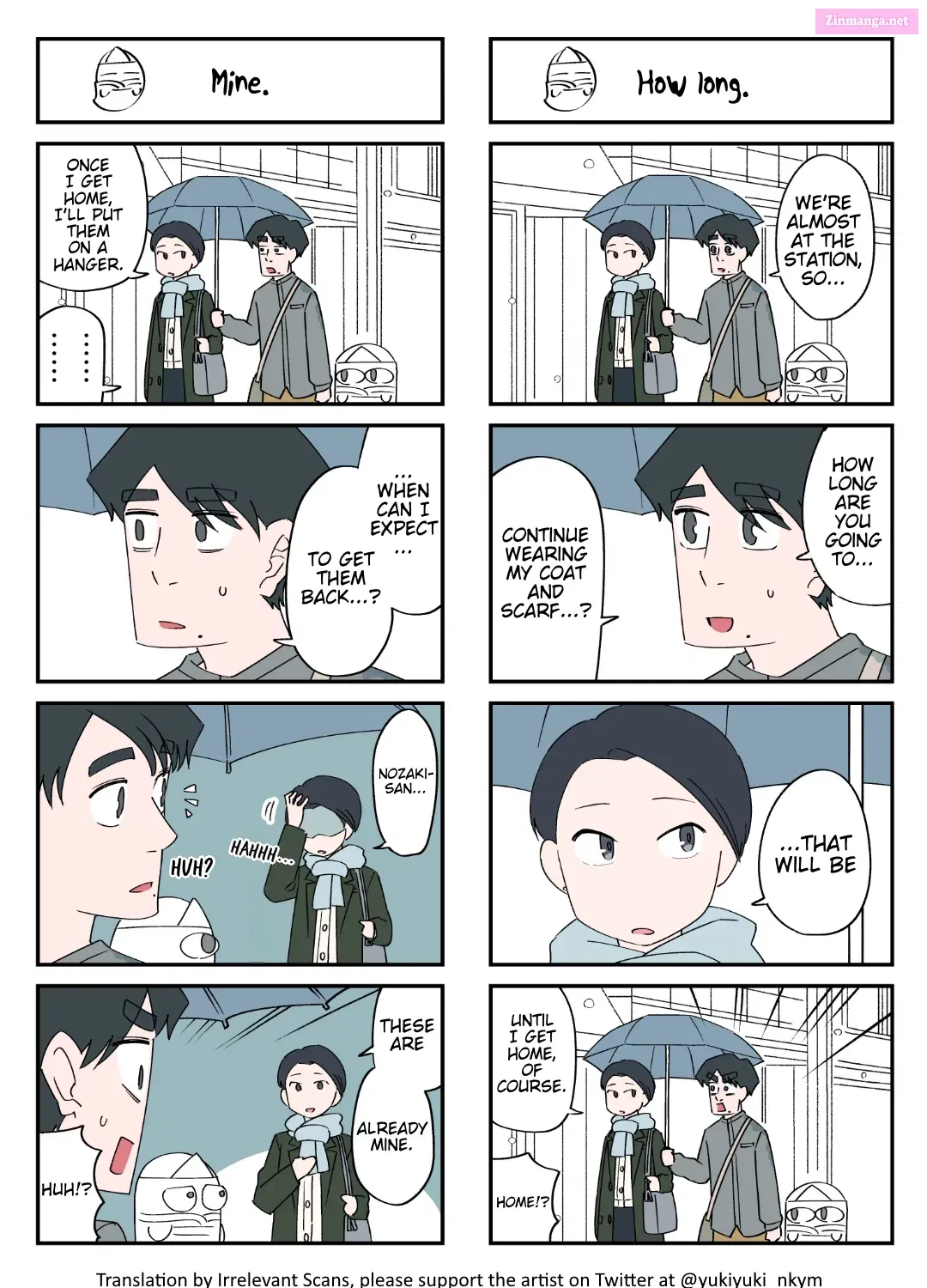 Yuurei to Tsukareta Kaishain Kainu Manga Chapter 128 Page 1