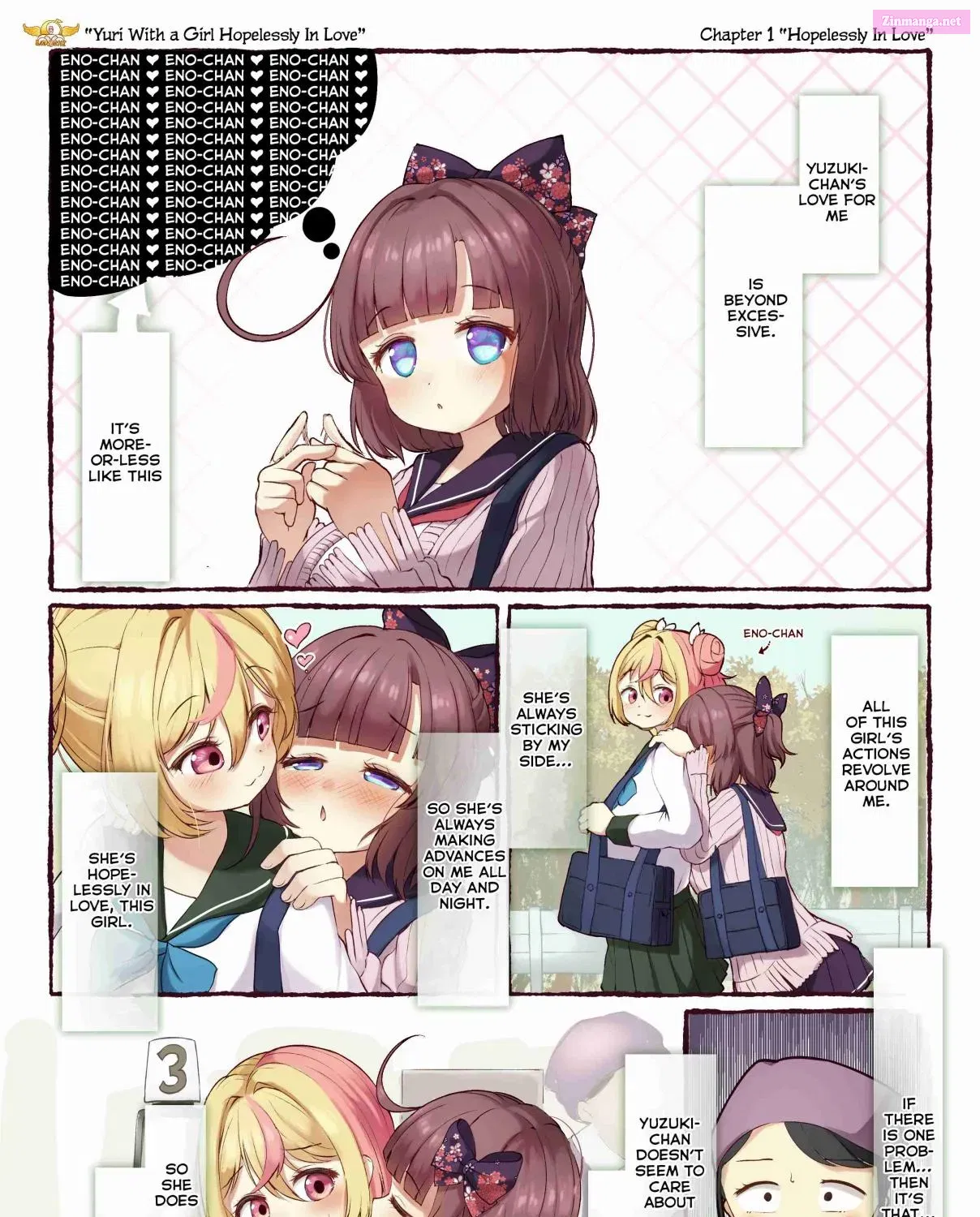 Zutto Ai ni Muchuu na Ko to no Yuri Kainu Manga Chapter 1 Page 1