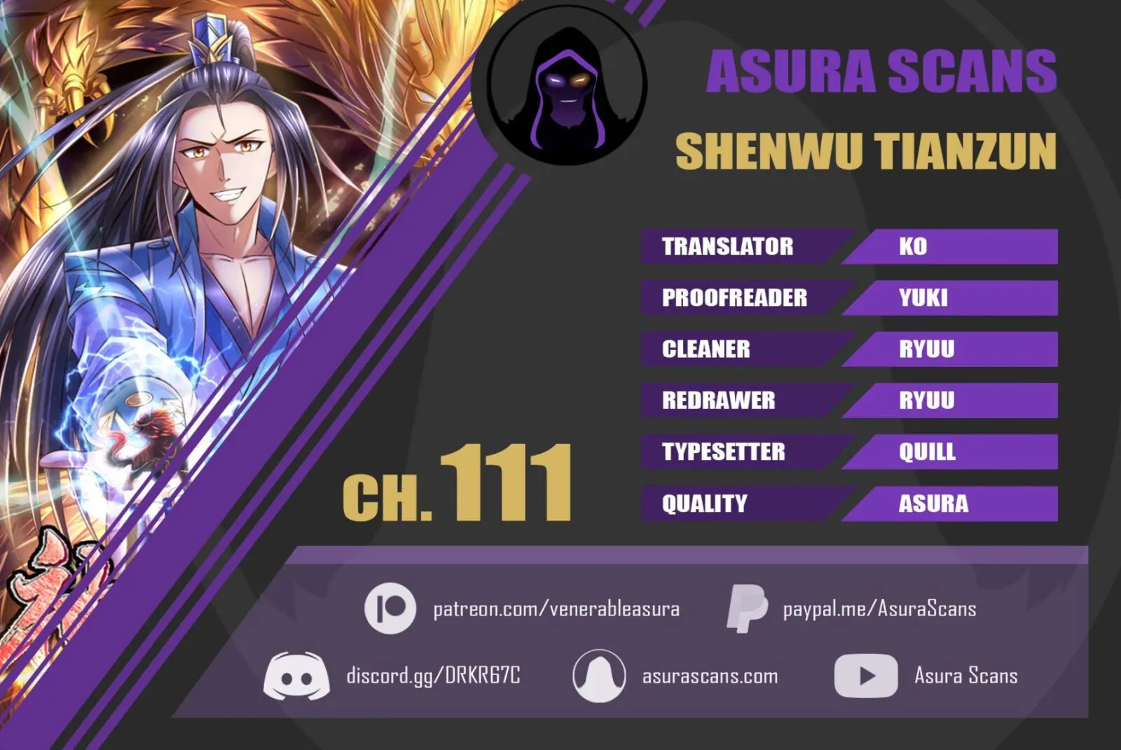 Shenwu Tianzun Kainu Manga Chapter 111 Page 1