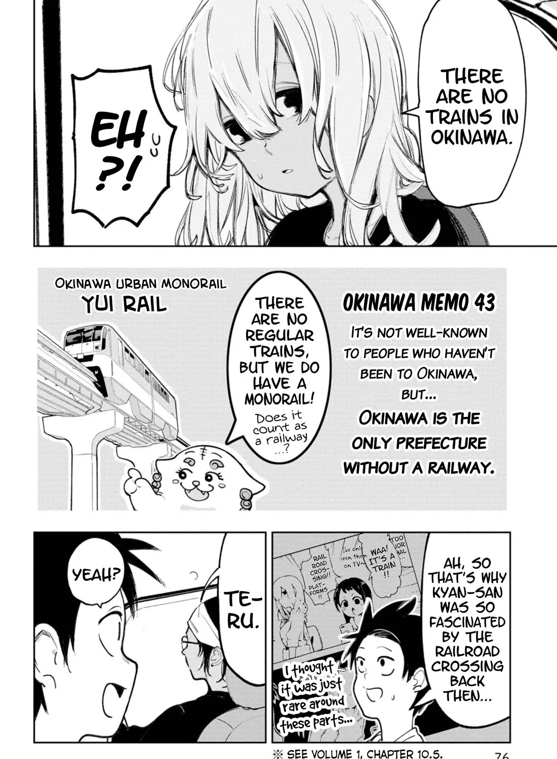 Okinawa de Suki ni Natta Ko ga Hougen Sugite Tsura Sugiru Kainu Manga Chapter 25.1 Page 5