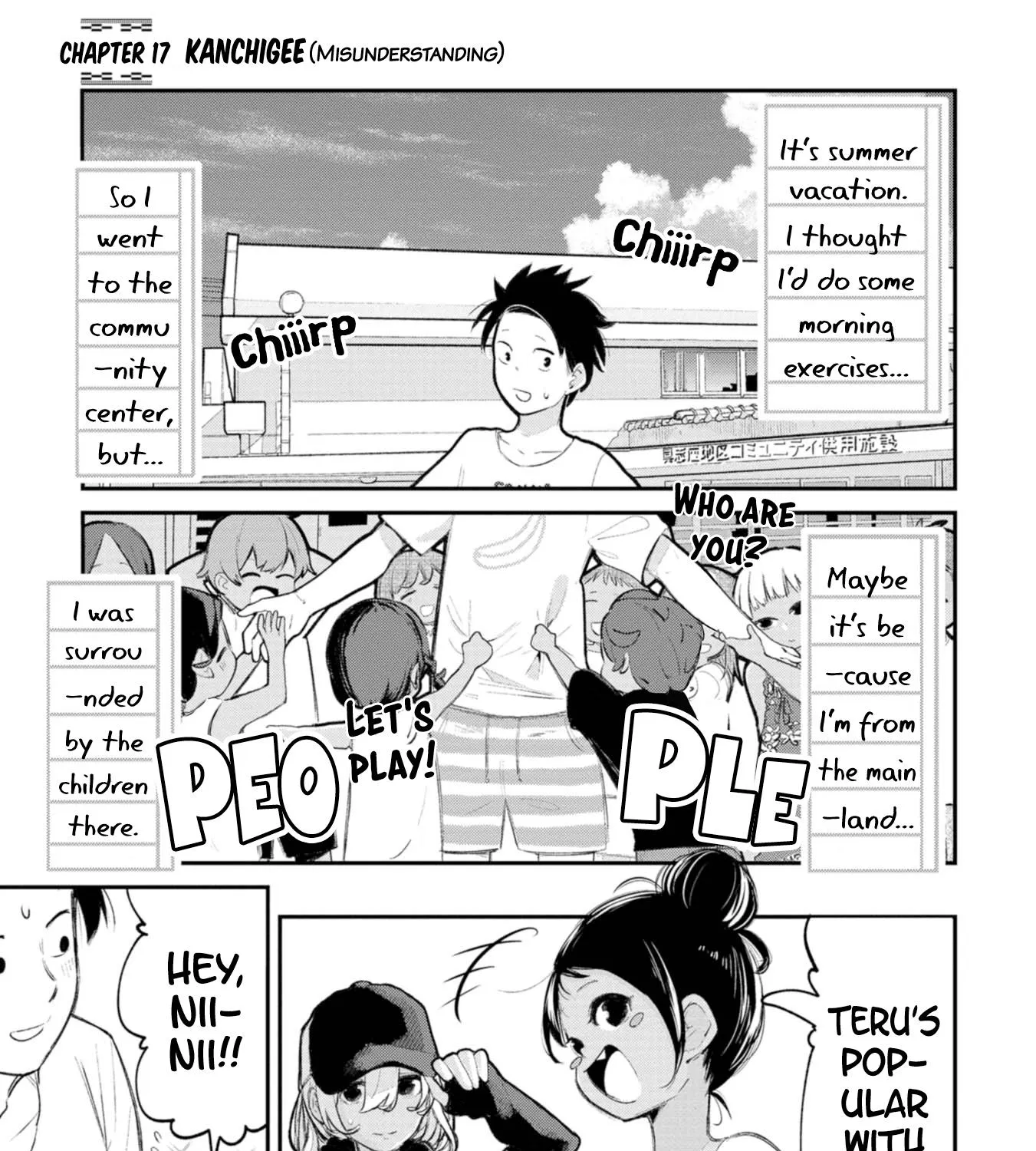 Okinawa de Suki ni Natta Ko ga Hougen Sugite Tsura Sugiru Kainu Manga Chapter 17 Page 1