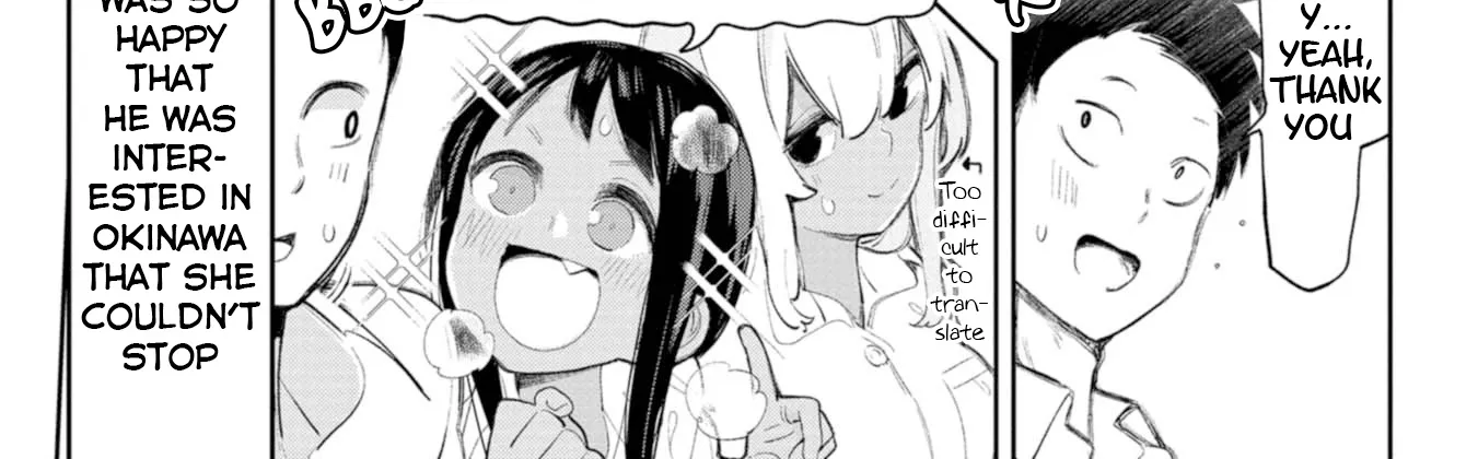 Okinawa de Suki ni Natta Ko ga Hougen Sugite Tsura Sugiru Kainu Manga Chapter 10.5 Page 12