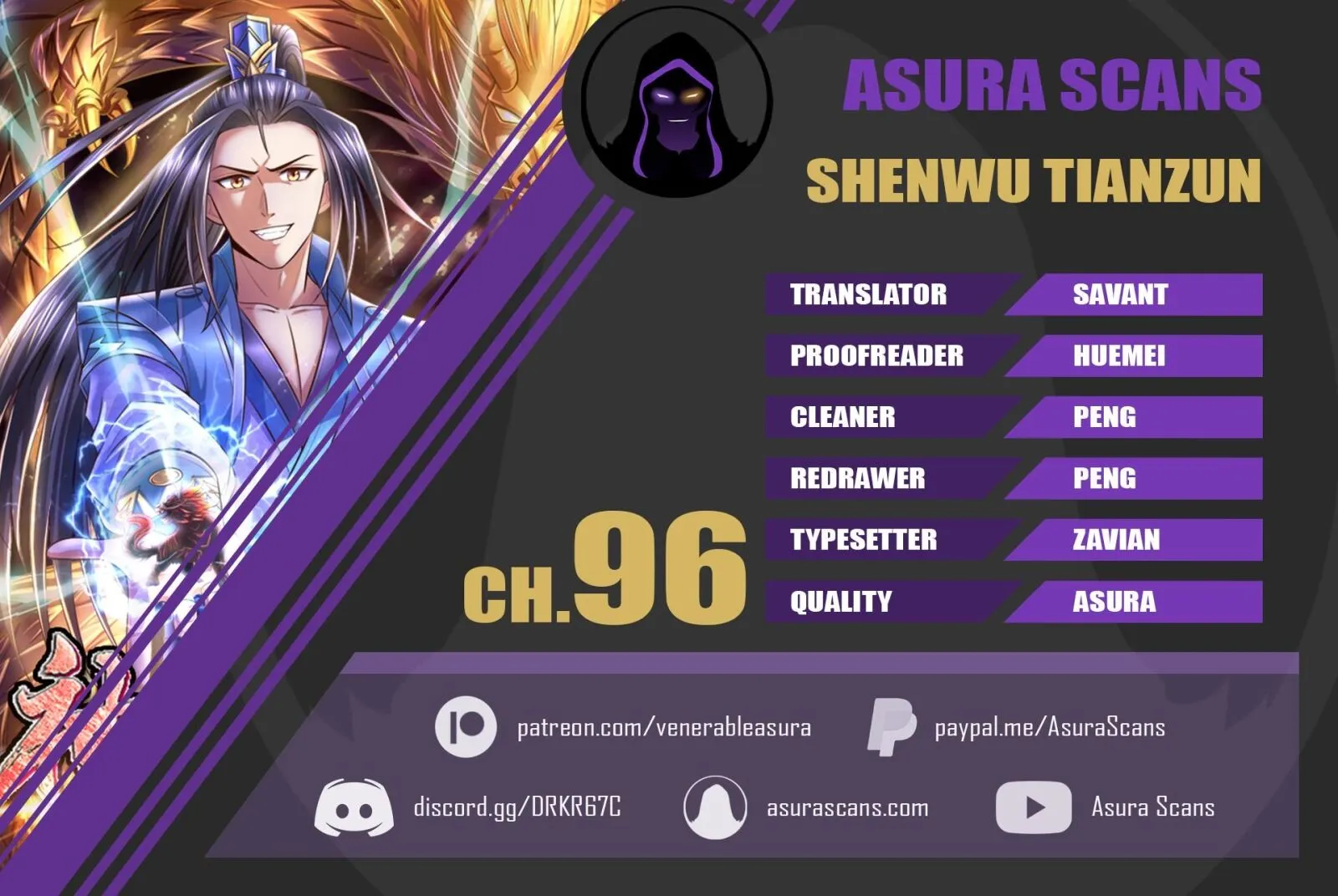 Shenwu Tianzun Kainu Manga Chapter 96 Page 1