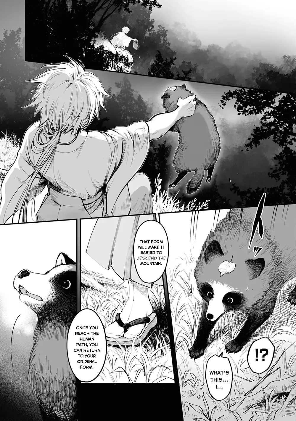 Omae, Tanuki Ni Naranee Ka? Kainu Manga Chapter 21.2 Page 3