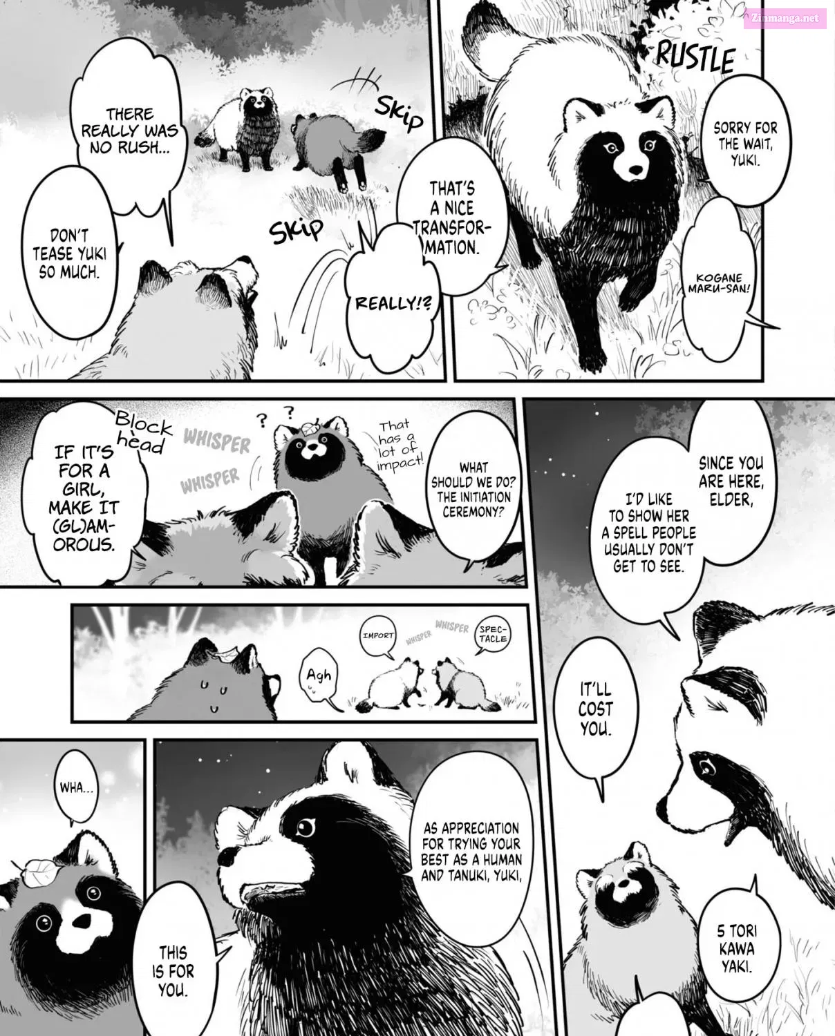 Omae, Tanuki Ni Naranee Ka? Kainu Manga Chapter 18 Page 9