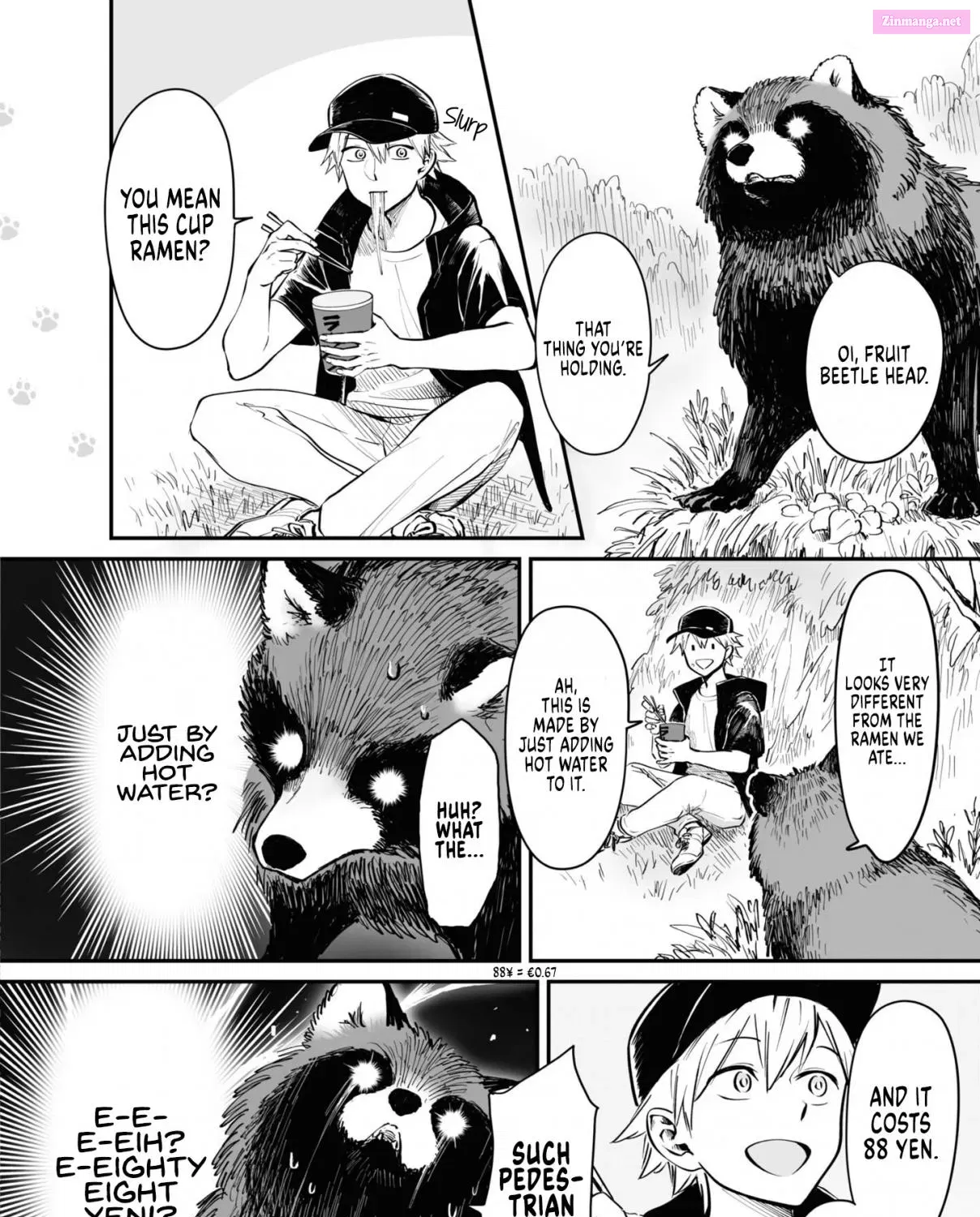 Omae, Tanuki Ni Naranee Ka? Kainu Manga Chapter 17.5 Page 1