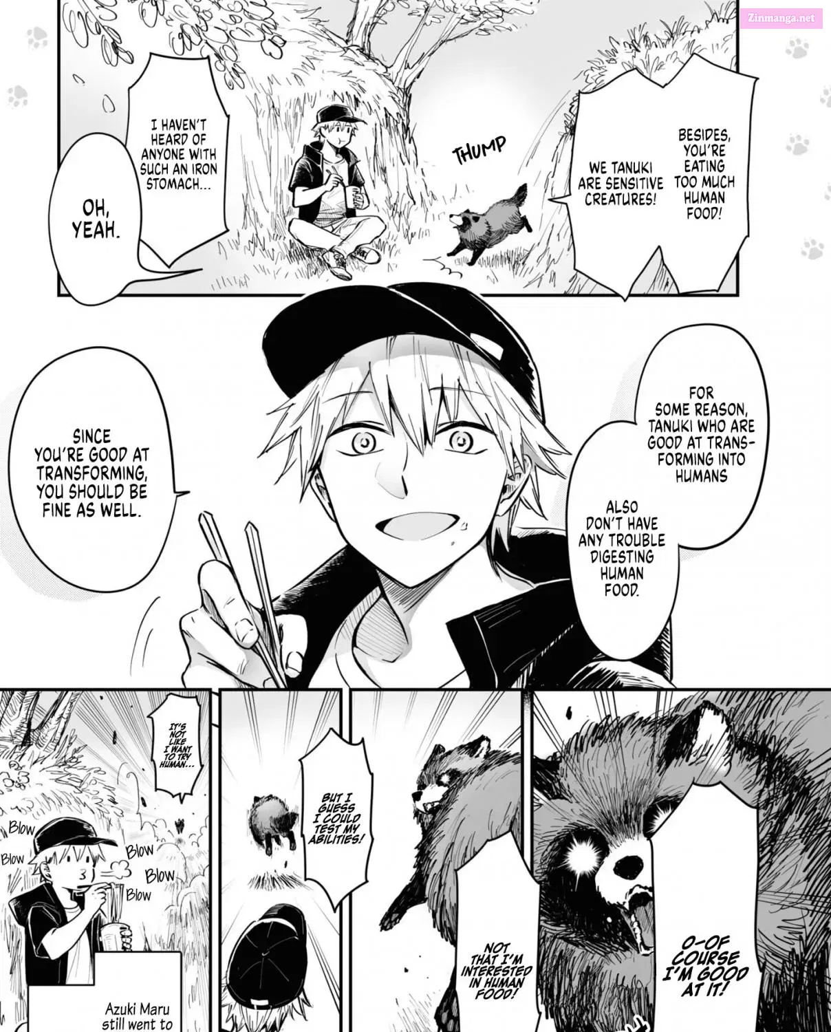 Omae, Tanuki Ni Naranee Ka? Kainu Manga Chapter 17.5 Page 3
