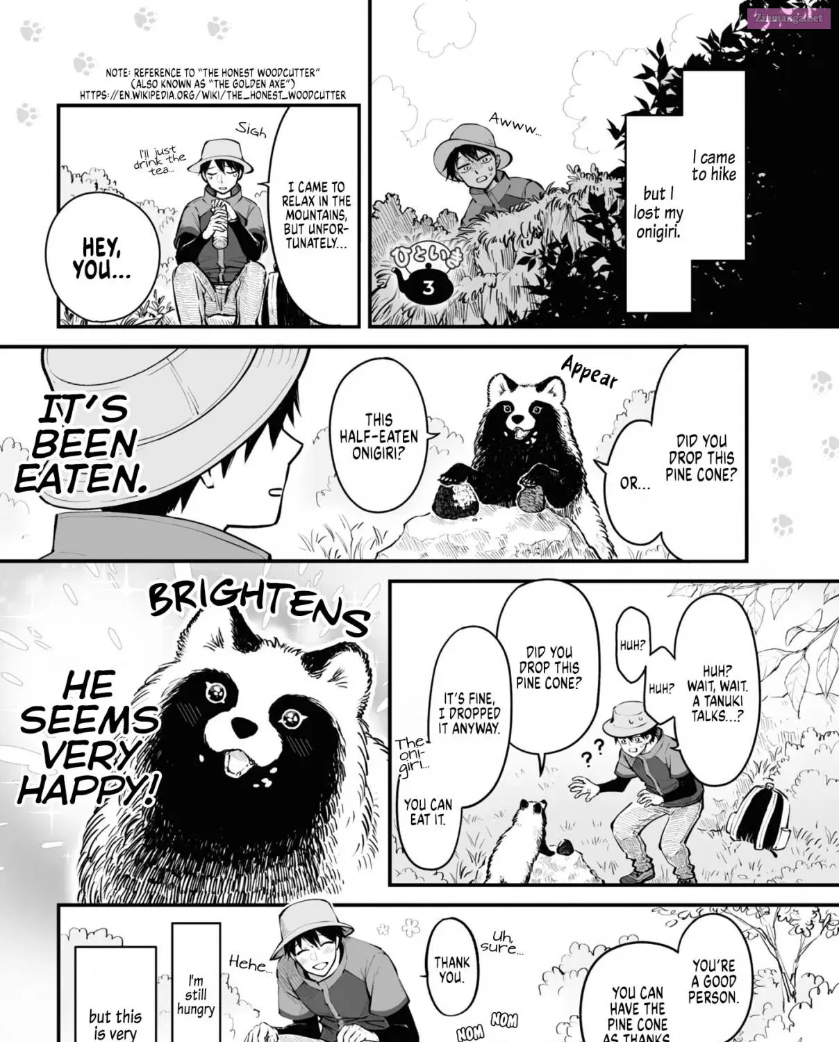 Omae, Tanuki Ni Naranee Ka? Kainu Manga Chapter 17.5 Page 7