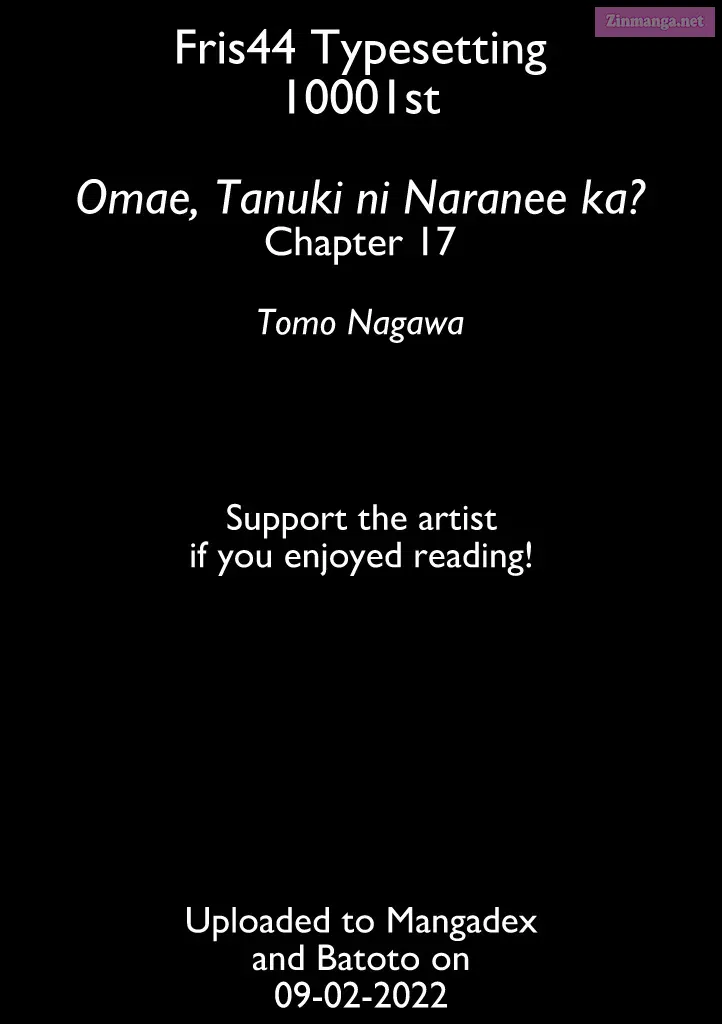 Omae, Tanuki Ni Naranee Ka? Kainu Manga Chapter 17 Page 1