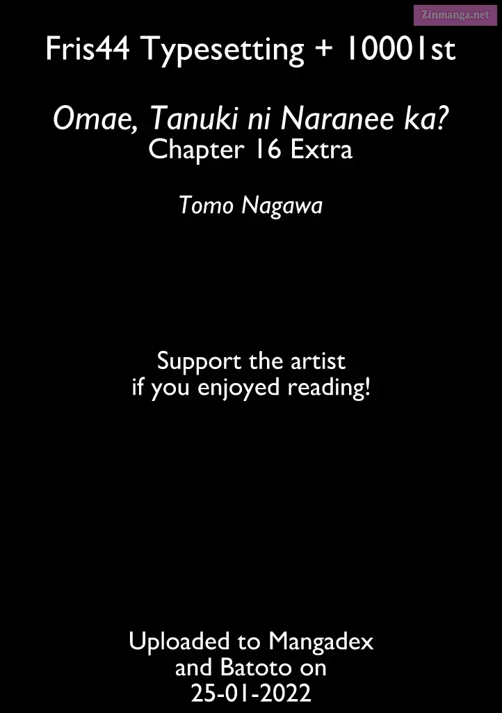 Omae, Tanuki Ni Naranee Ka? Kainu Manga Chapter 16.5 Page 1