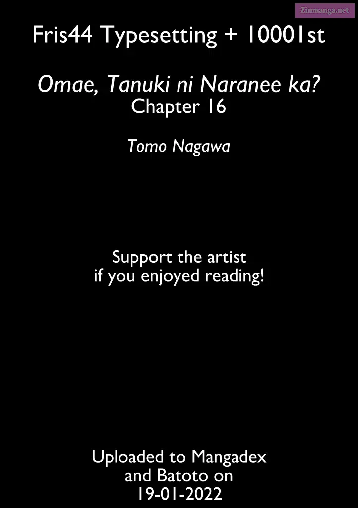 Omae, Tanuki Ni Naranee Ka? Kainu Manga Chapter 16 Page 1
