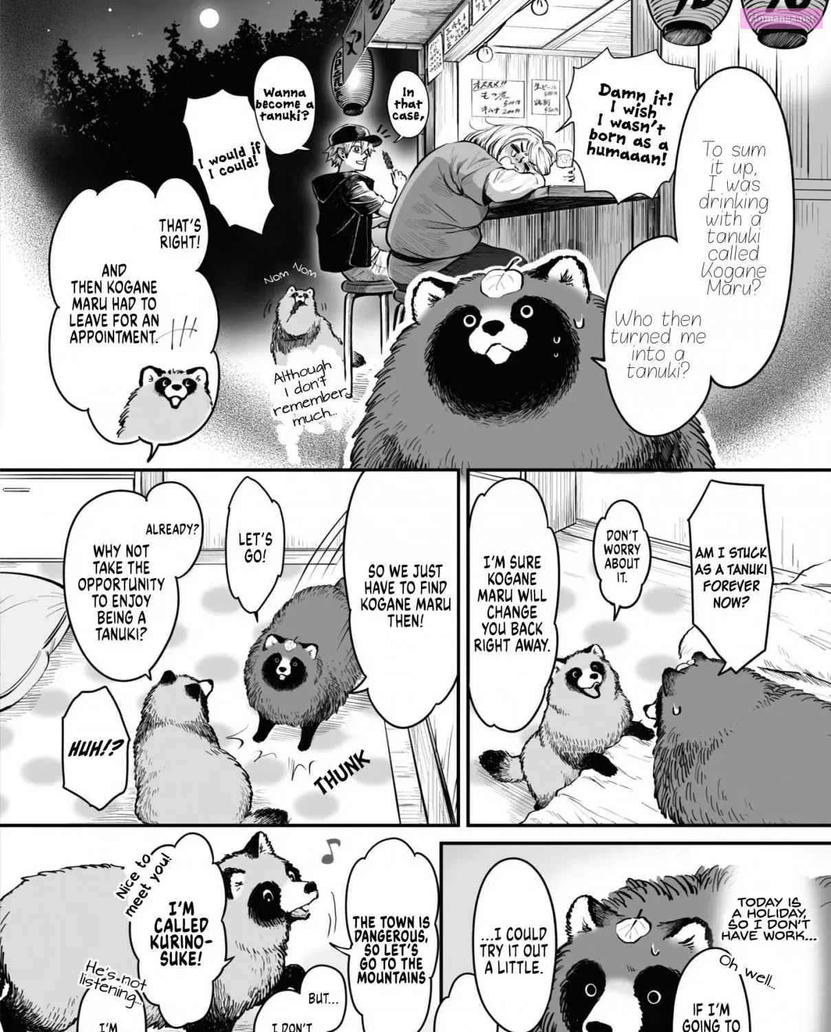 Omae, Tanuki Ni Naranee Ka? Kainu Manga Chapter 15 Page 4