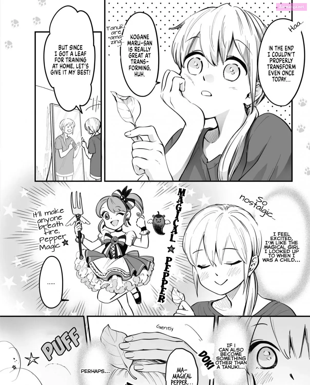Omae, Tanuki Ni Naranee Ka? Kainu Manga Chapter 14.5 Page 2