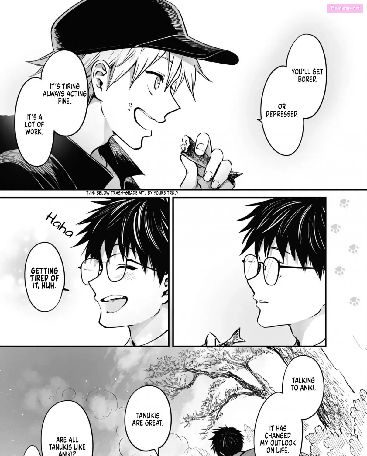 Omae, Tanuki Ni Naranee Ka? Kainu Manga Chapter 13.5 Page 4