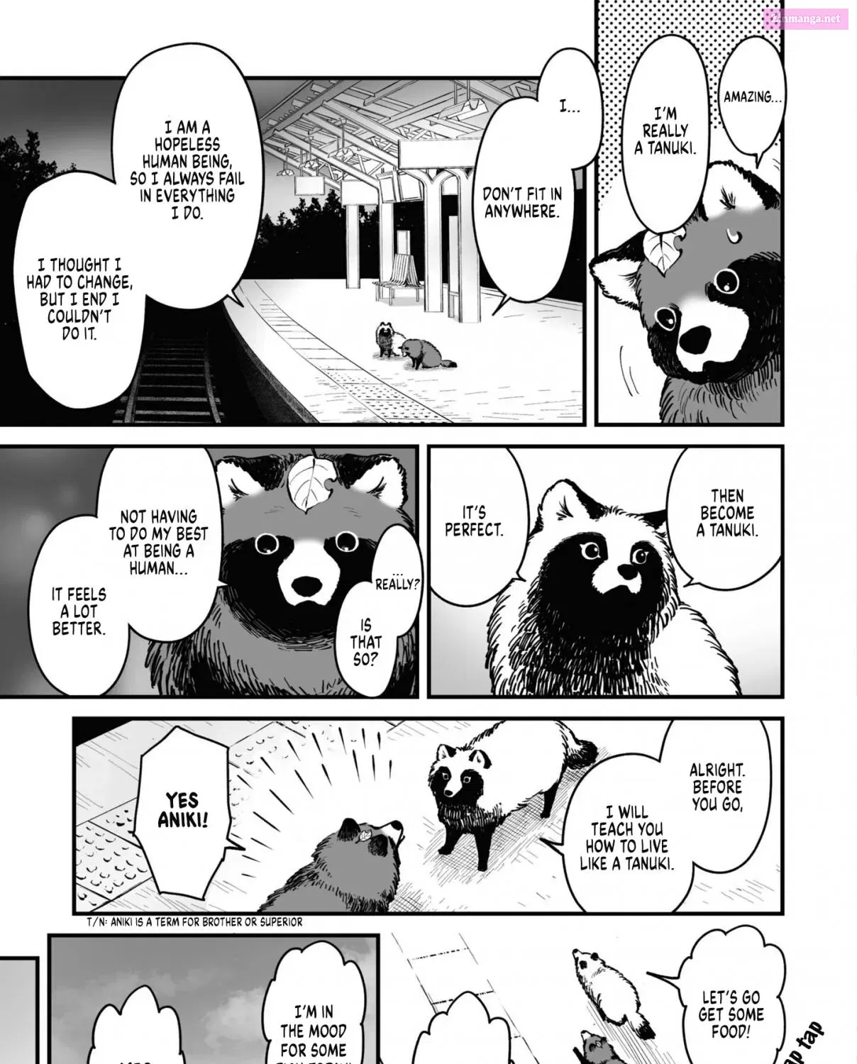 Omae, Tanuki Ni Naranee Ka? Kainu Manga Chapter 13 Page 6