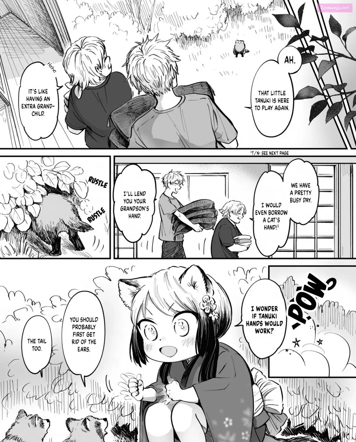 Omae, Tanuki Ni Naranee Ka? Kainu Manga Chapter 12.5 Page 4