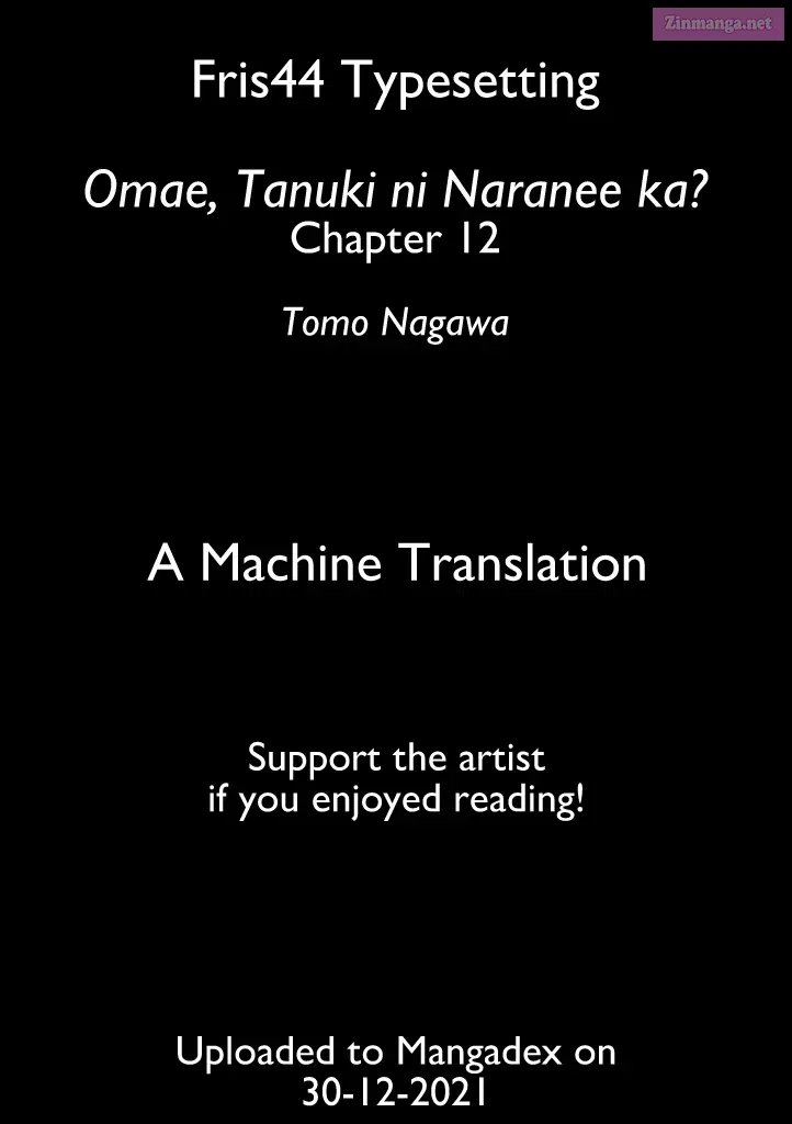 Omae, Tanuki Ni Naranee Ka? Kainu Manga Chapter 12 Page 1